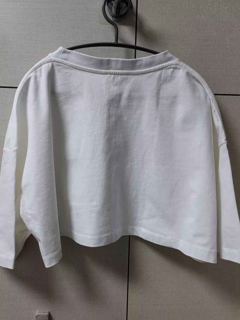 Loewe LOEWE White wide length short T Size S / US 4 / IT 40 - 4 Thumbnail