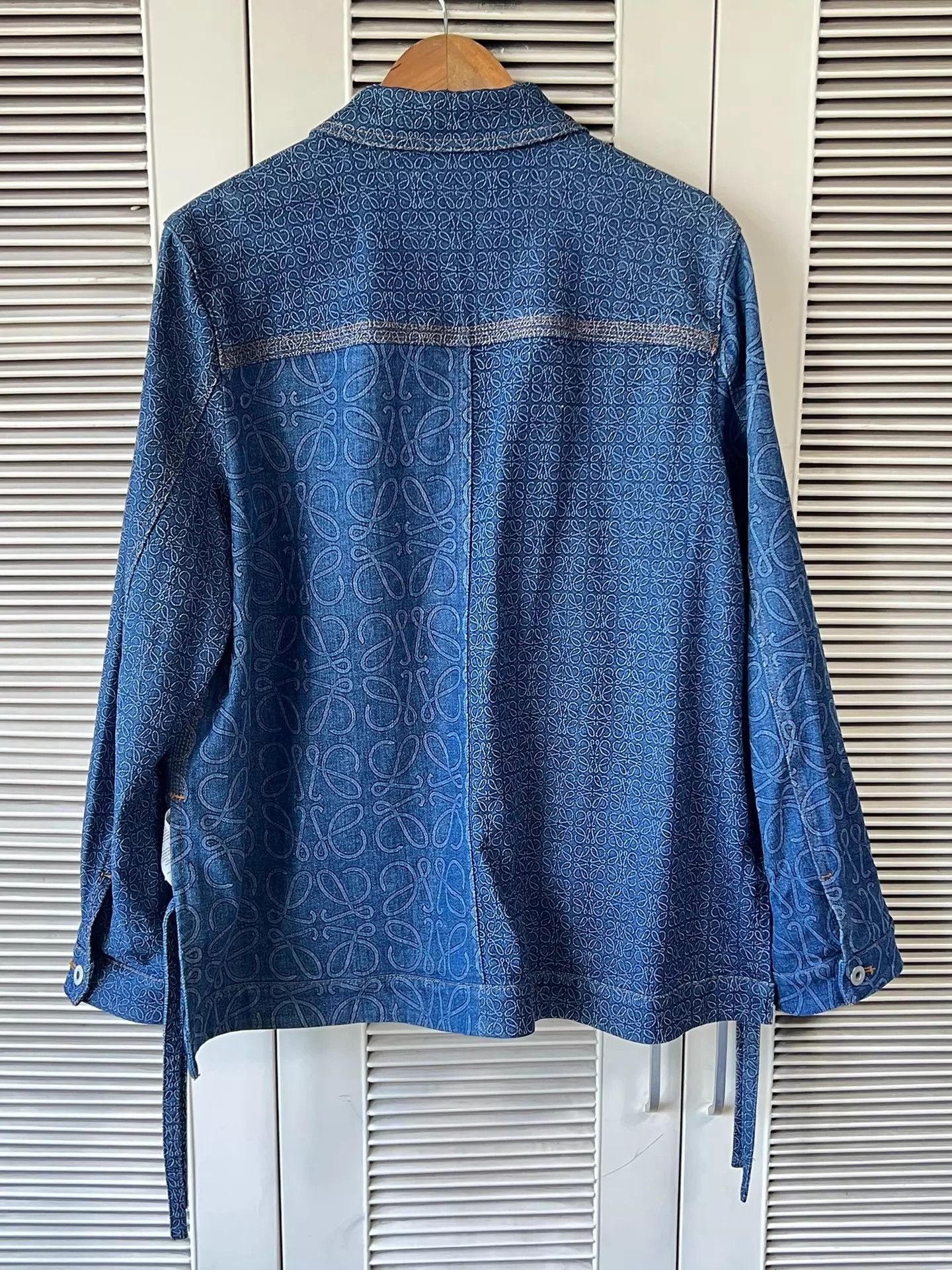 Loewe LOEWE Structured Denim Jacket 38 Fine Details Size XS / US 0-2 / IT 36-38 - 2 Thumbnail
