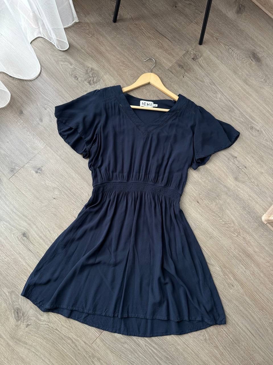 Japanese Brand × Vintage Vintage Japanese ICHI Blue Women’s Dress Size M / US 6-8 / IT 42-44 - 6 Thumbnail