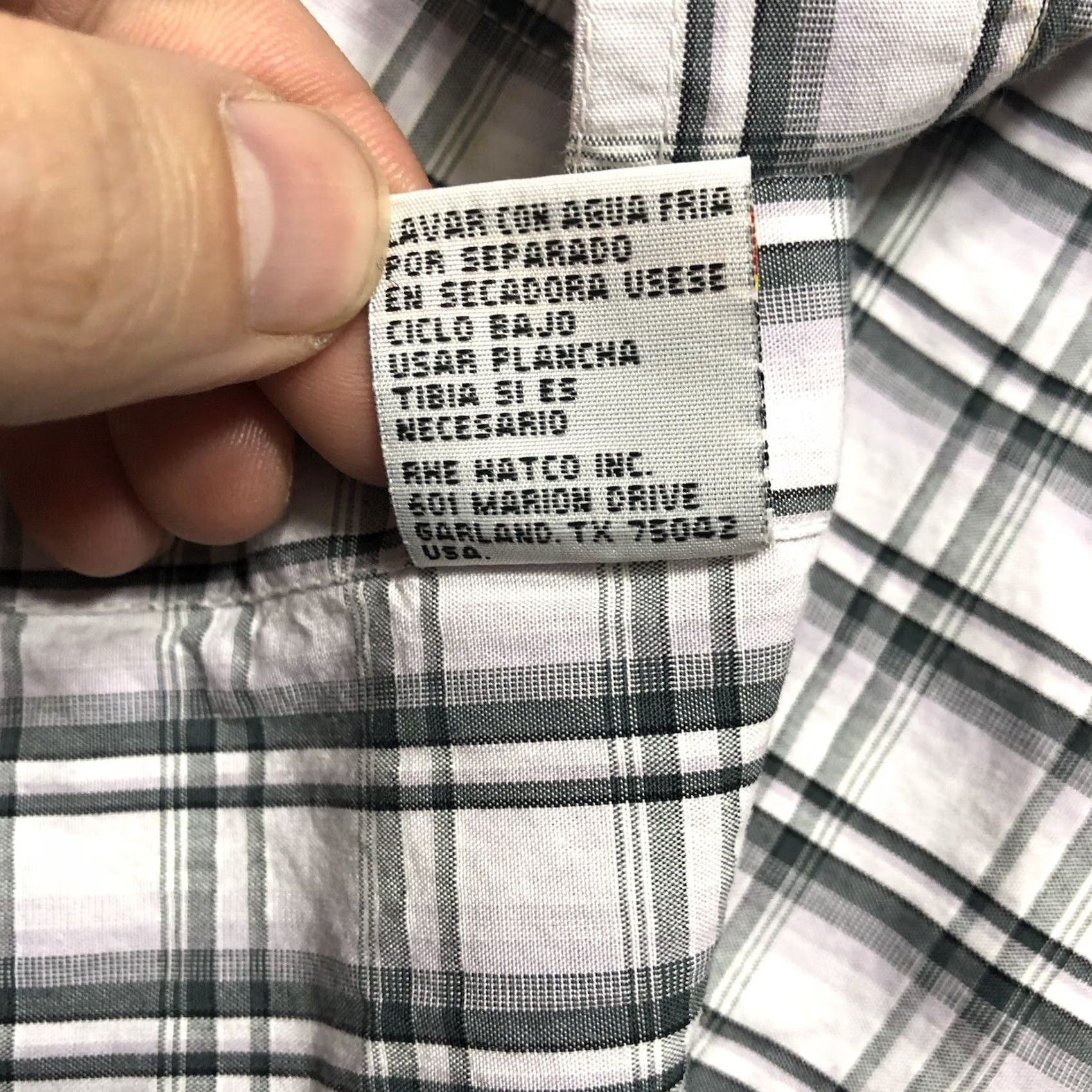 Vintage VINTAGE Resistol Ranch Mens Tag XL Plaid Pearl Snap Pocket Shirt White Western Cowboy Size US XL / EU 56 / 4 - 7 Thumbnail