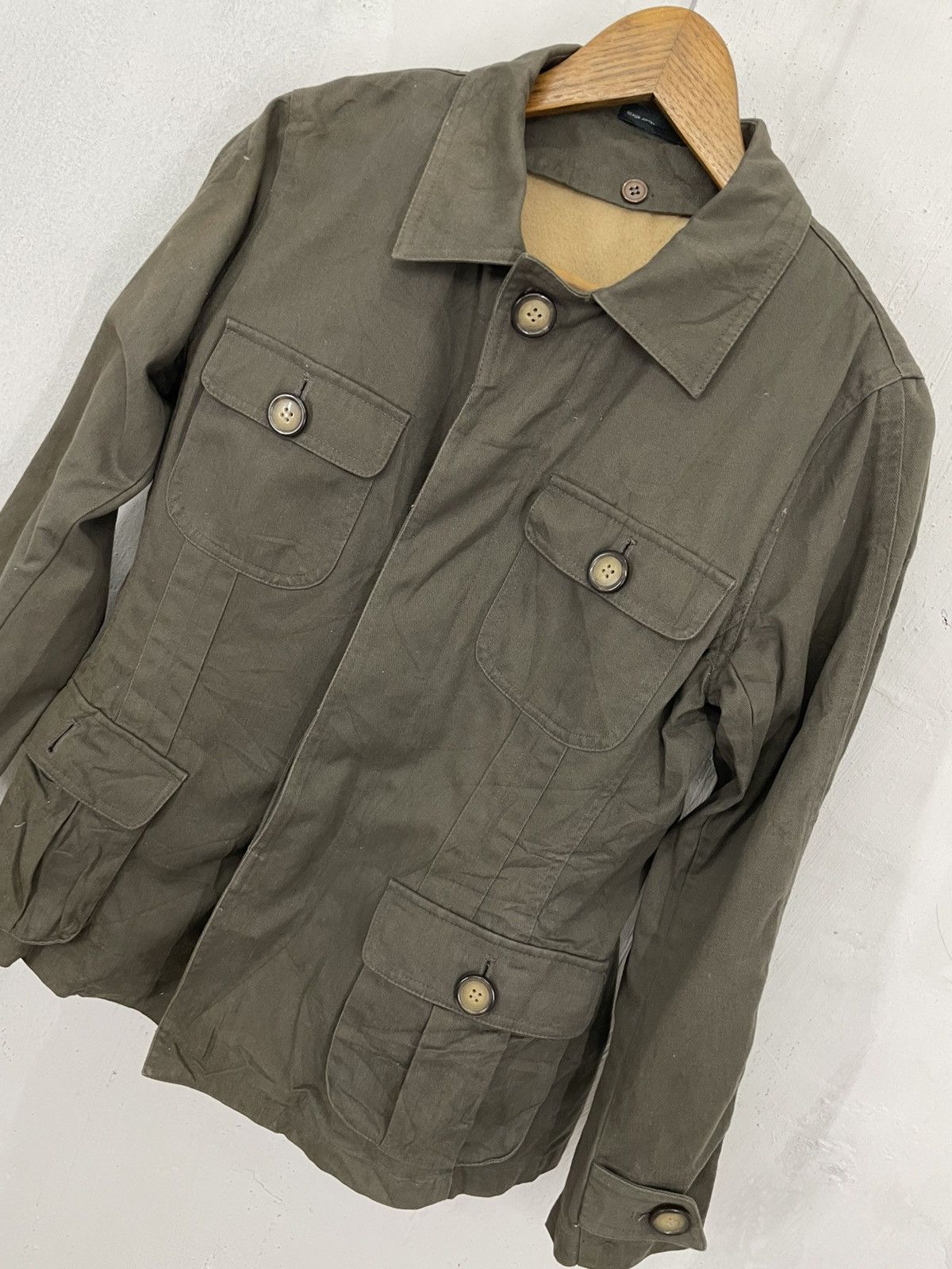Japanese Brand Beaux-Arts+ Fleece Liner Winter Jacket Size S / US 4 / IT 40 - 4 Thumbnail