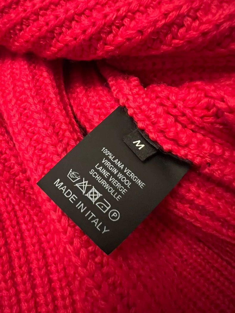 Raf Simons Raf simons Elbow contrast stitching first-cut wool cardiga Size US M / EU 48-50 / 2 - 4 Thumbnail