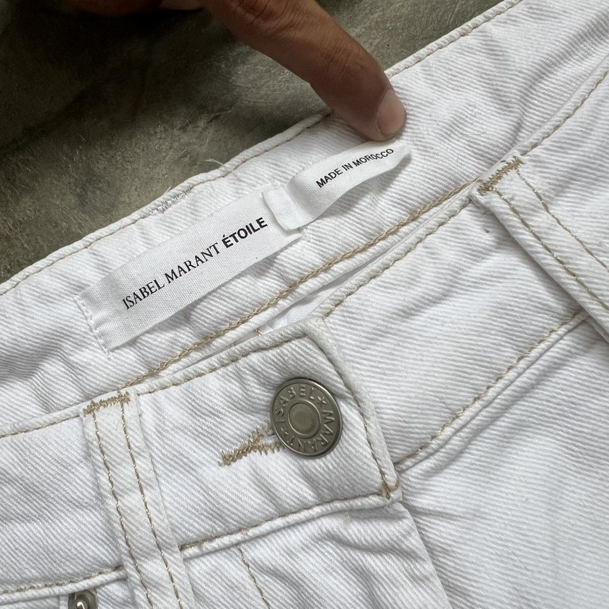 Isabel Marant Etoile Isabel Marant Etoile Stright Fit Jeans Size 28" / US 6 / IT 42 - 6 Thumbnail