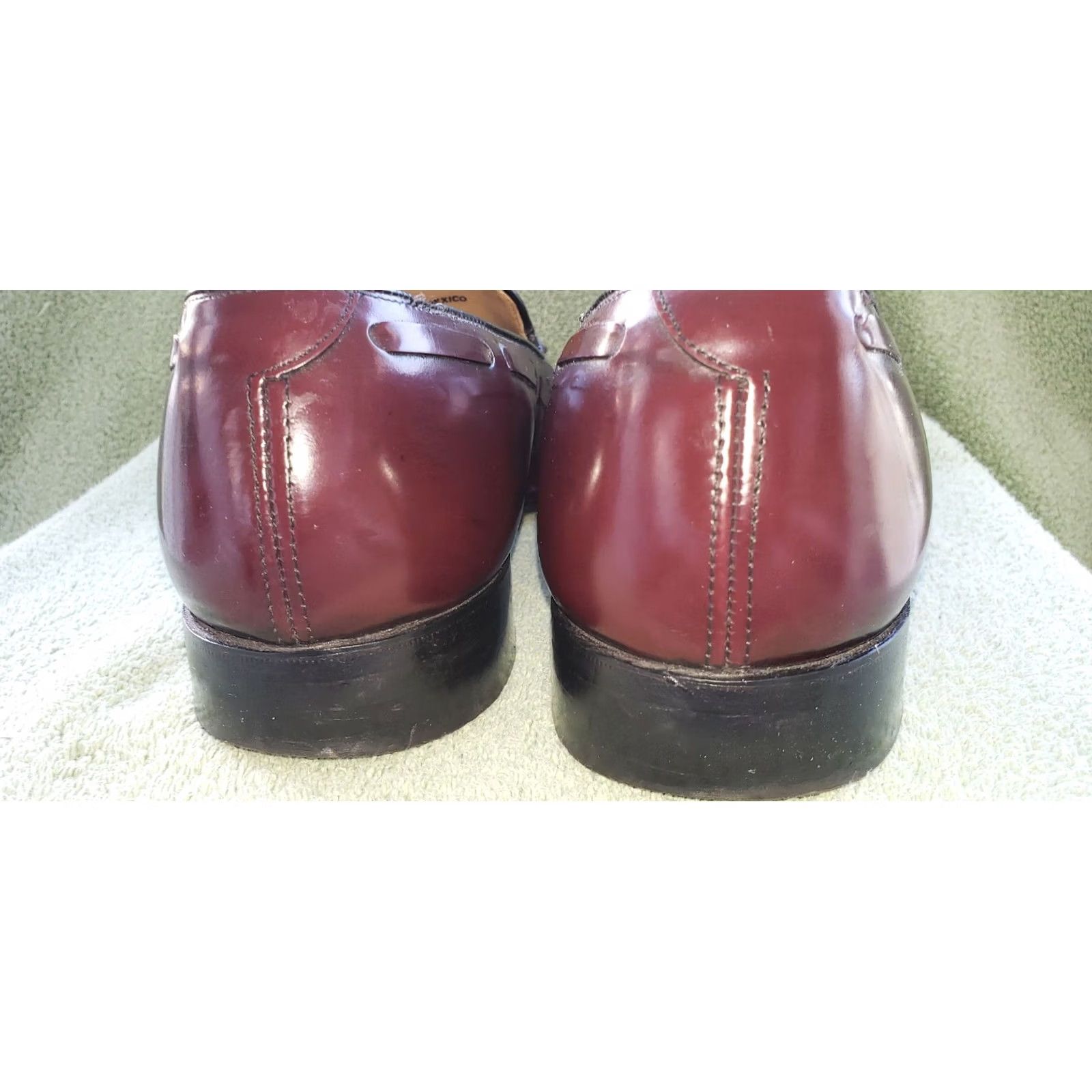 Johnston & Murphy Johnston & Murphy Men's Loafer Dress Brown Tassels Boat Lace Leather 11D/B Mens Shoes Size US 11 / EU 44 - 6 Thumbnail