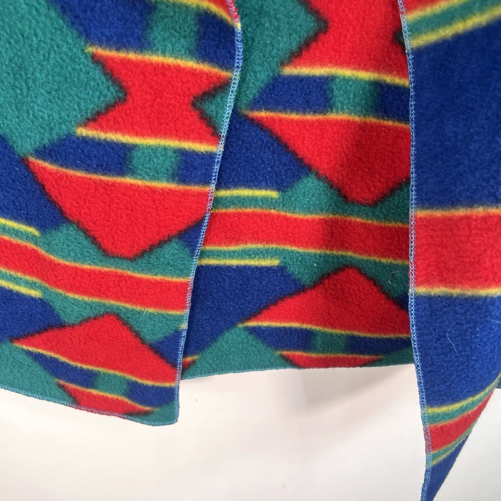 Simons VINTAGE Dora Faye Simmons Open Front Southwest Aztec Flannel Cardigan Womens XL Size XL / US 12-14 / IT 48-50 - 4 Thumbnail