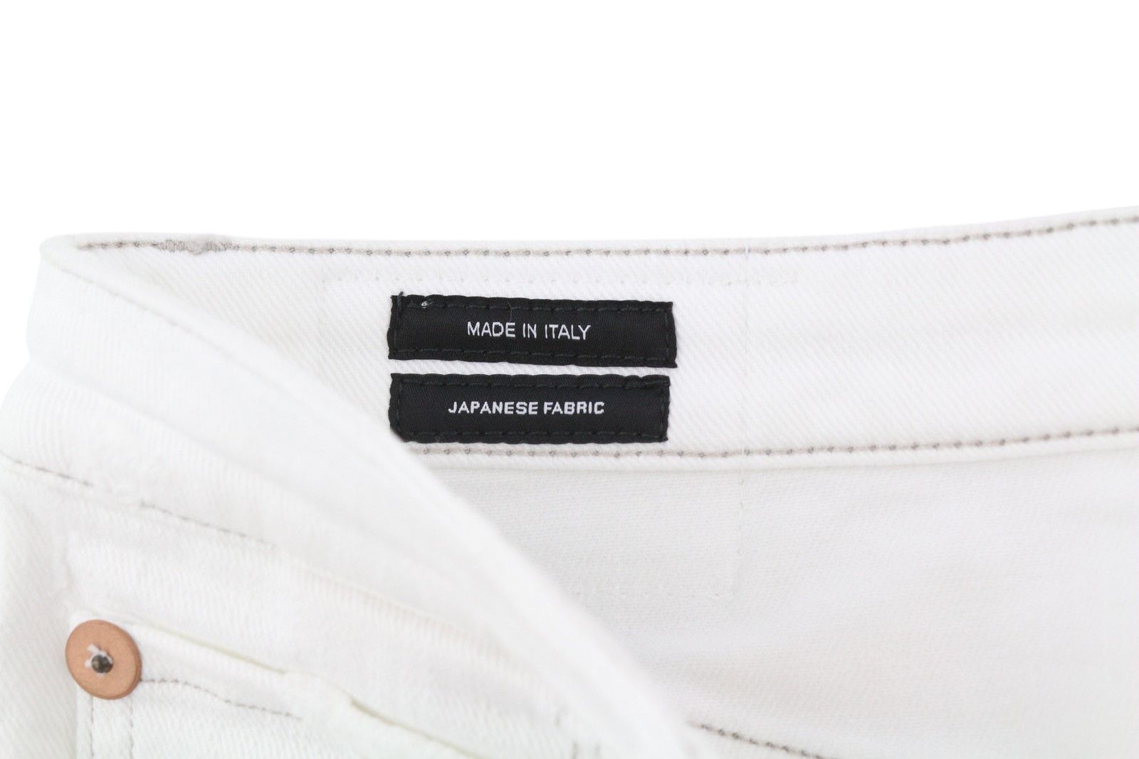 R13 KICK 29 Bootcut Zip Fly Ankle Bale White 84469 Size 29" - 8 Thumbnail