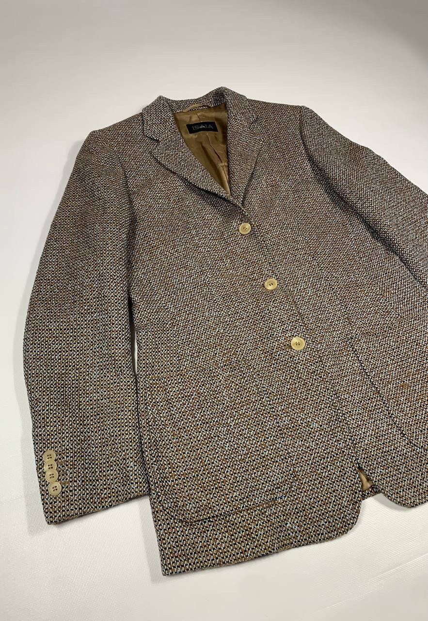Isaia Isaia Napoli Men’s Coat Blazer Lana Cotton Luxury Jacket 44R Size 44R - 3 Thumbnail
