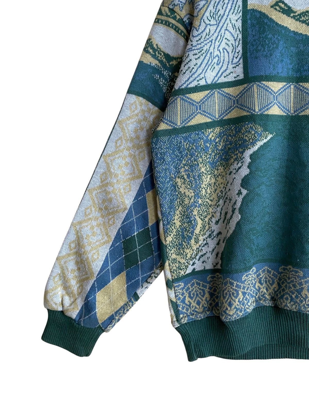 Lindbergh Vintage Japanese Brand Lindbergh Knitwear 1990s Size US L / EU 52-54 / 3 - 3 Thumbnail
