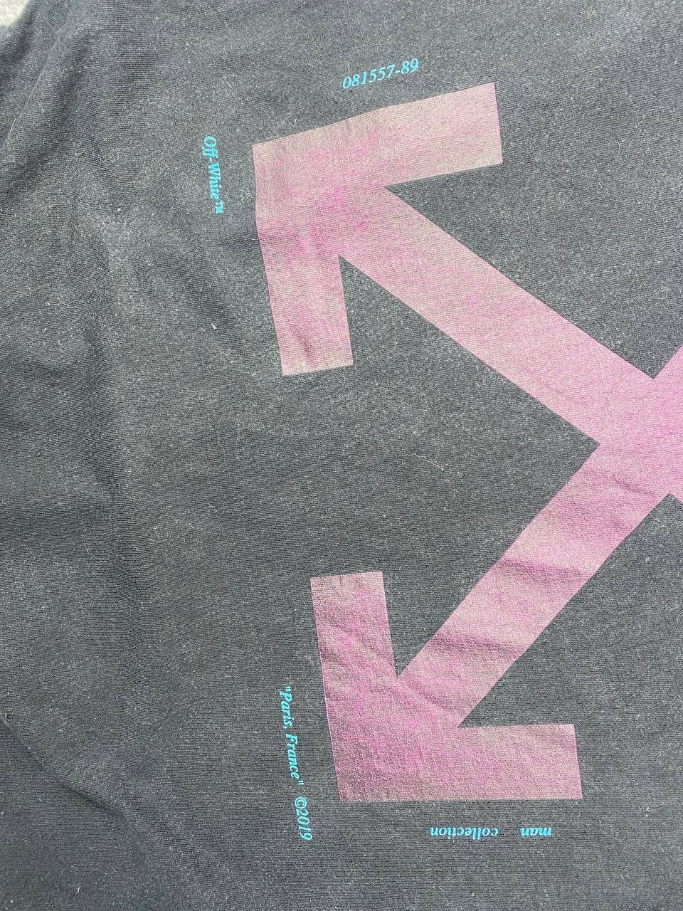 Off-White Off White Diagonal Gradient Long Sleeve Big Logo Men Size US L / EU 52-54 / 3 - 15 Thumbnail