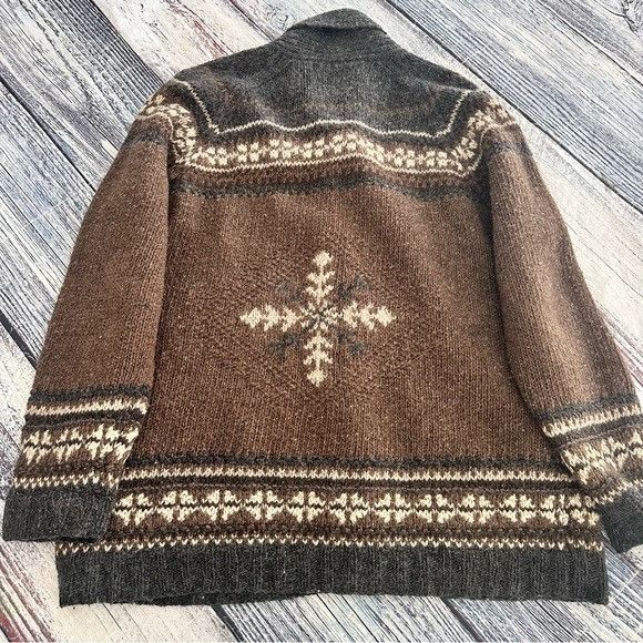 Eddie Bauer Vintage Eddie Bauer “Legend” Wool Brown Patterned Women's Ca Size L / US 10 / IT 46 - 5 Thumbnail