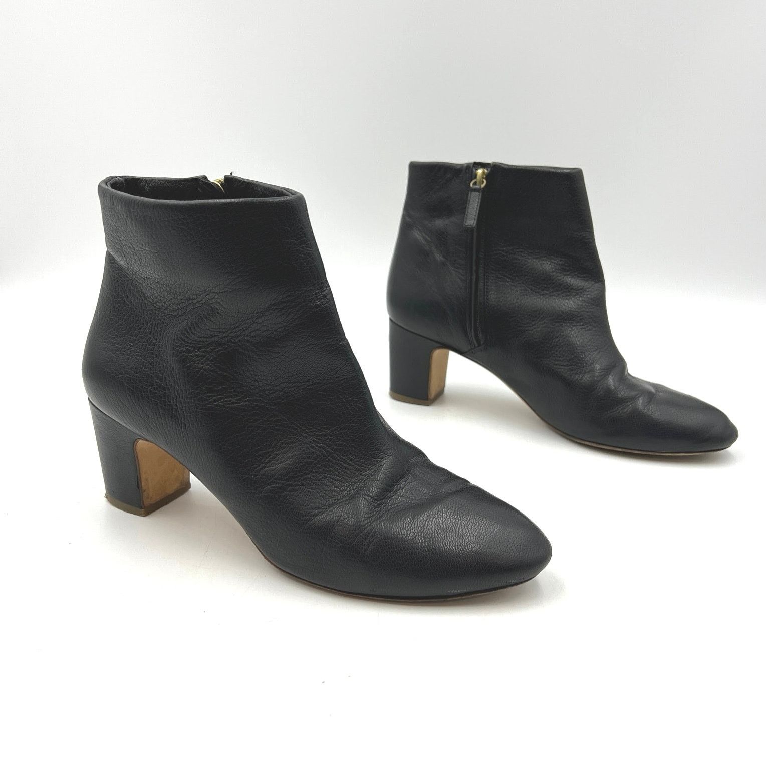 Rupert Sanderson Rupert Sanderson Gracey Boots Black Leather Ankle Booties Size US 8 / IT 38 - 1 Thumbnail