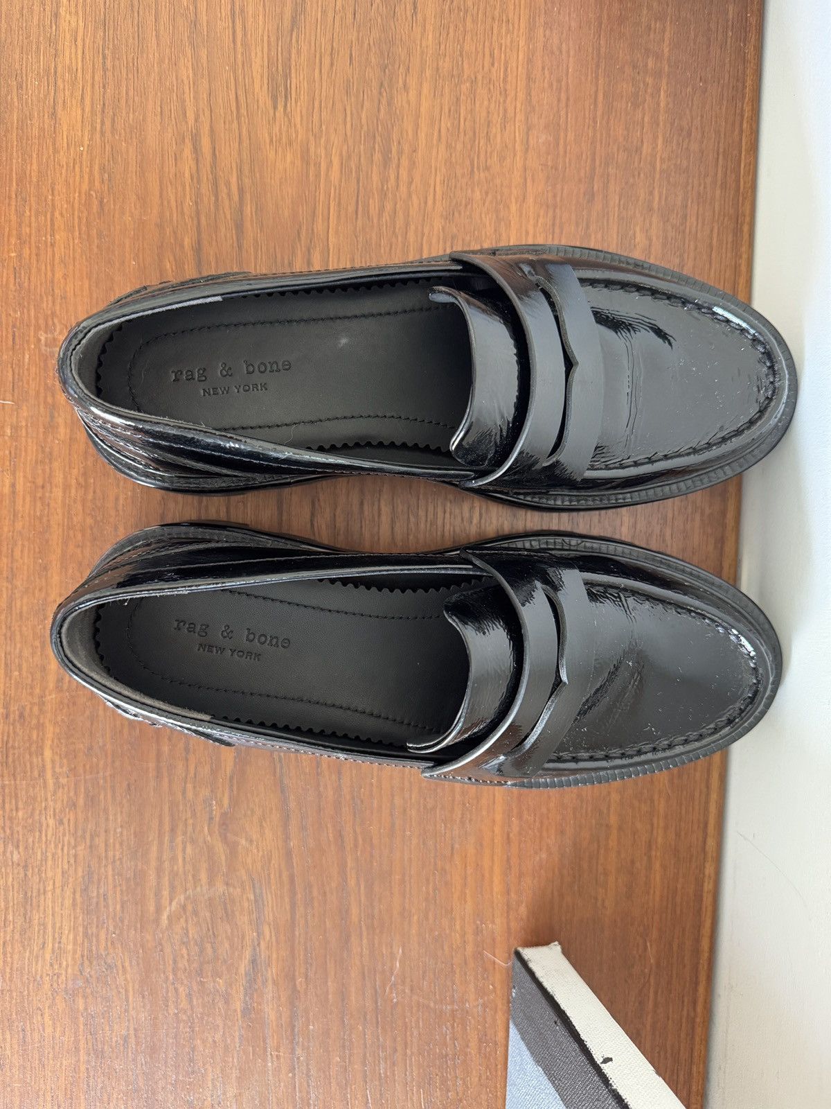 Rag & Bone Quinn Platform Loafer Size US 7.5 / IT 37.5 - 2 Thumbnail