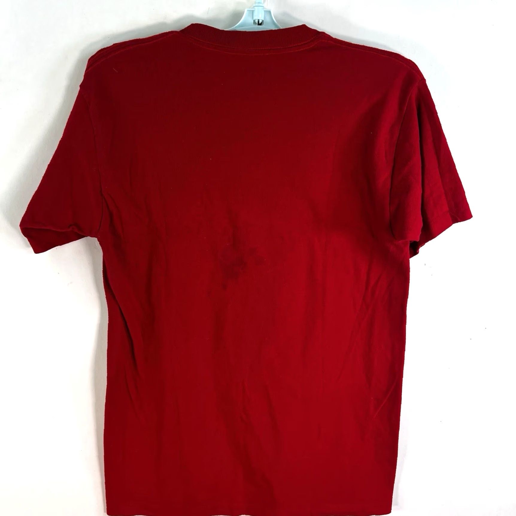 Vintage VINTAGE M & M Rock T-Shirt Adult Medium Red Elvis 40 Years Graphic Print Crew Neck Short Sleeve Men's Size US M / EU 48-50 / 2 - 6 Thumbnail