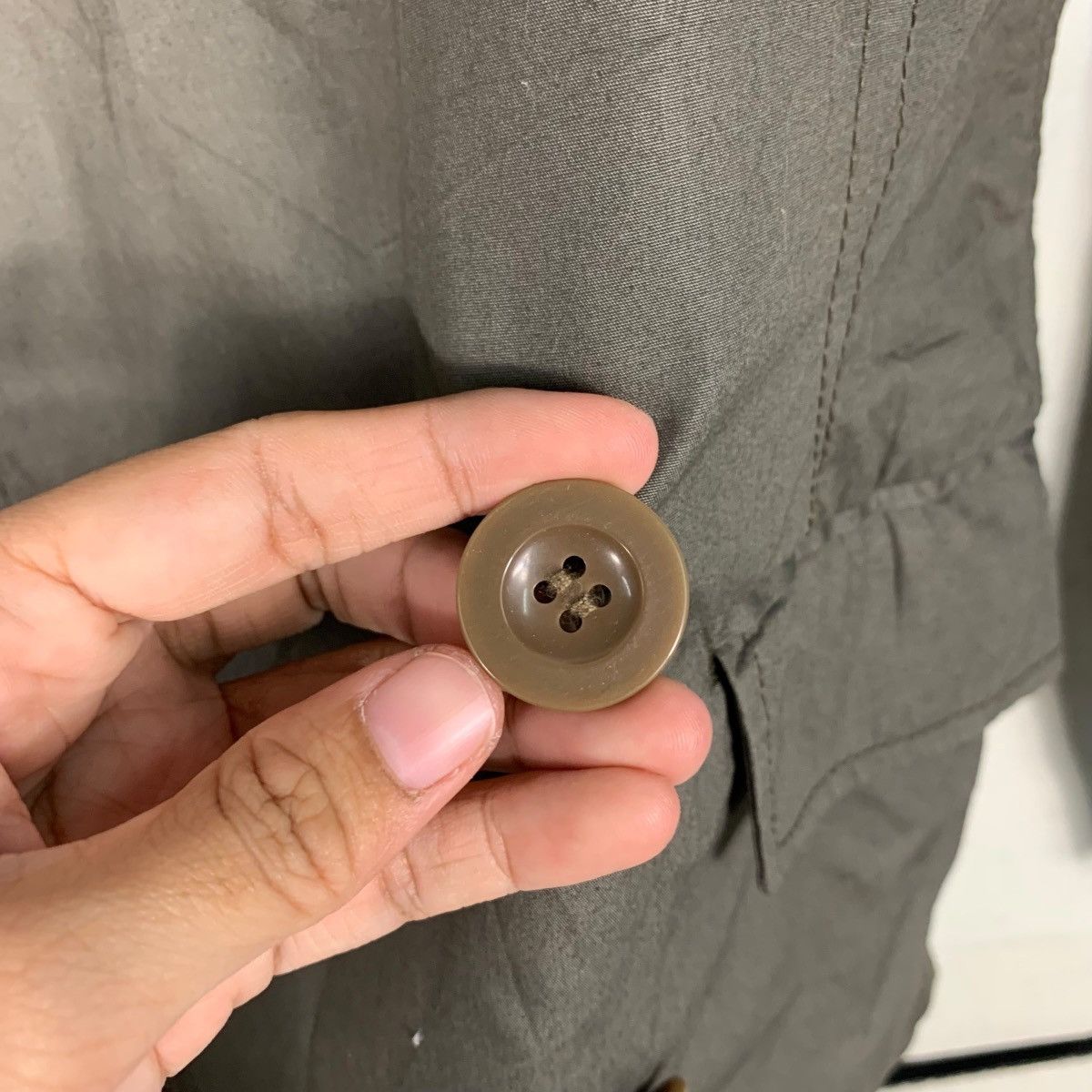 Alpha Industries ALPHA INDUSTRIES Double Breasted Light Coat #1828-C27 Size US M / EU 48-50 / 2 - 14 Thumbnail