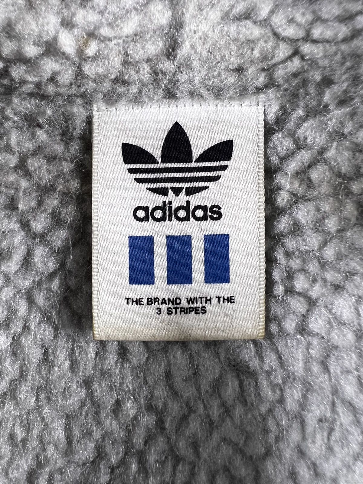 Adidas 🔥 Vtg 90's Adidas Trefoil sportwear long jacket big logo Size US L / EU 52-54 / 3 - 8 Thumbnail