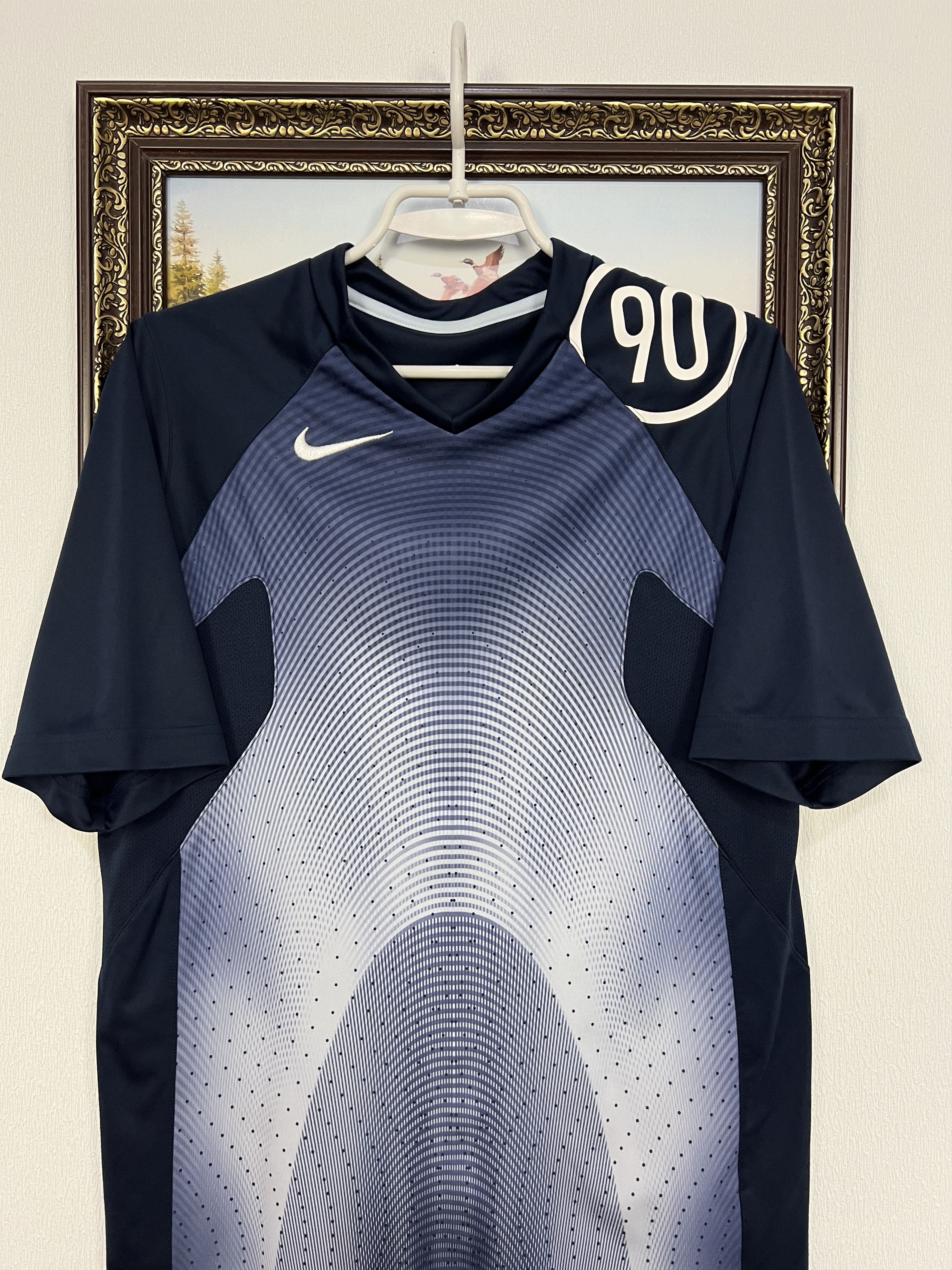Nike Vintage Nike Total 90 Train Football Template Shirt Soccer Size US M / EU 48-50 / 2 - 2 Thumbnail