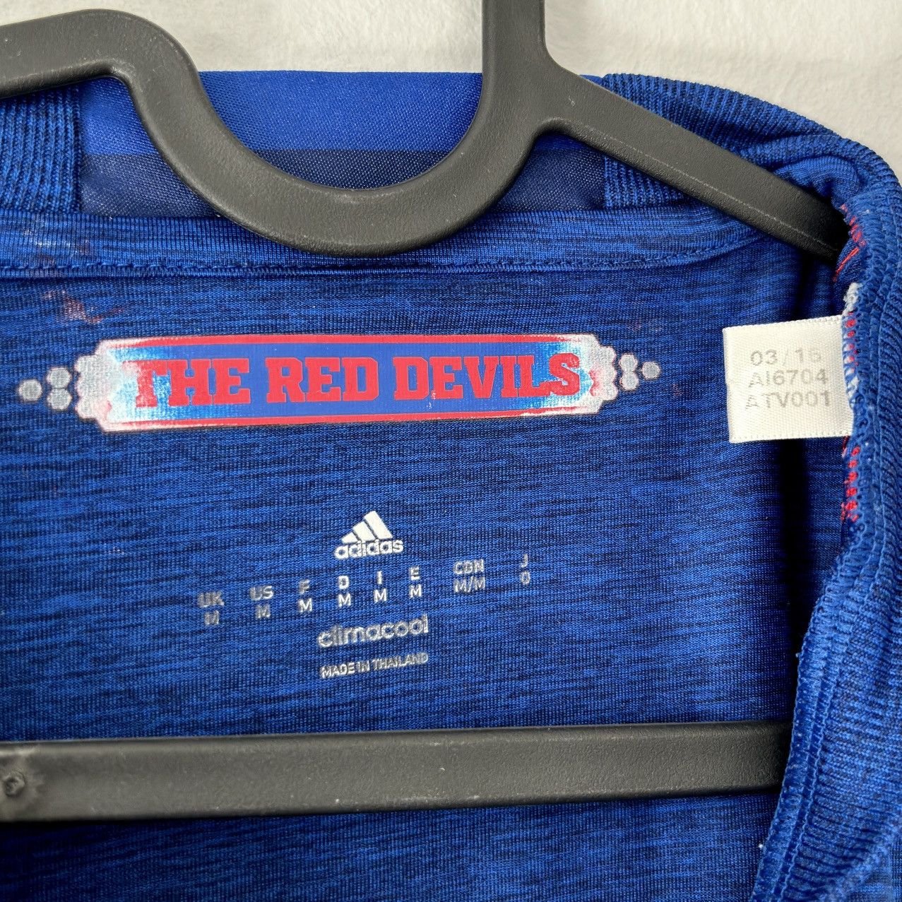 Adidas 2015 2016 Manchester United Adidas Away Third Soccer Jersey Size US M / EU 48-50 / 2 - 4 Thumbnail