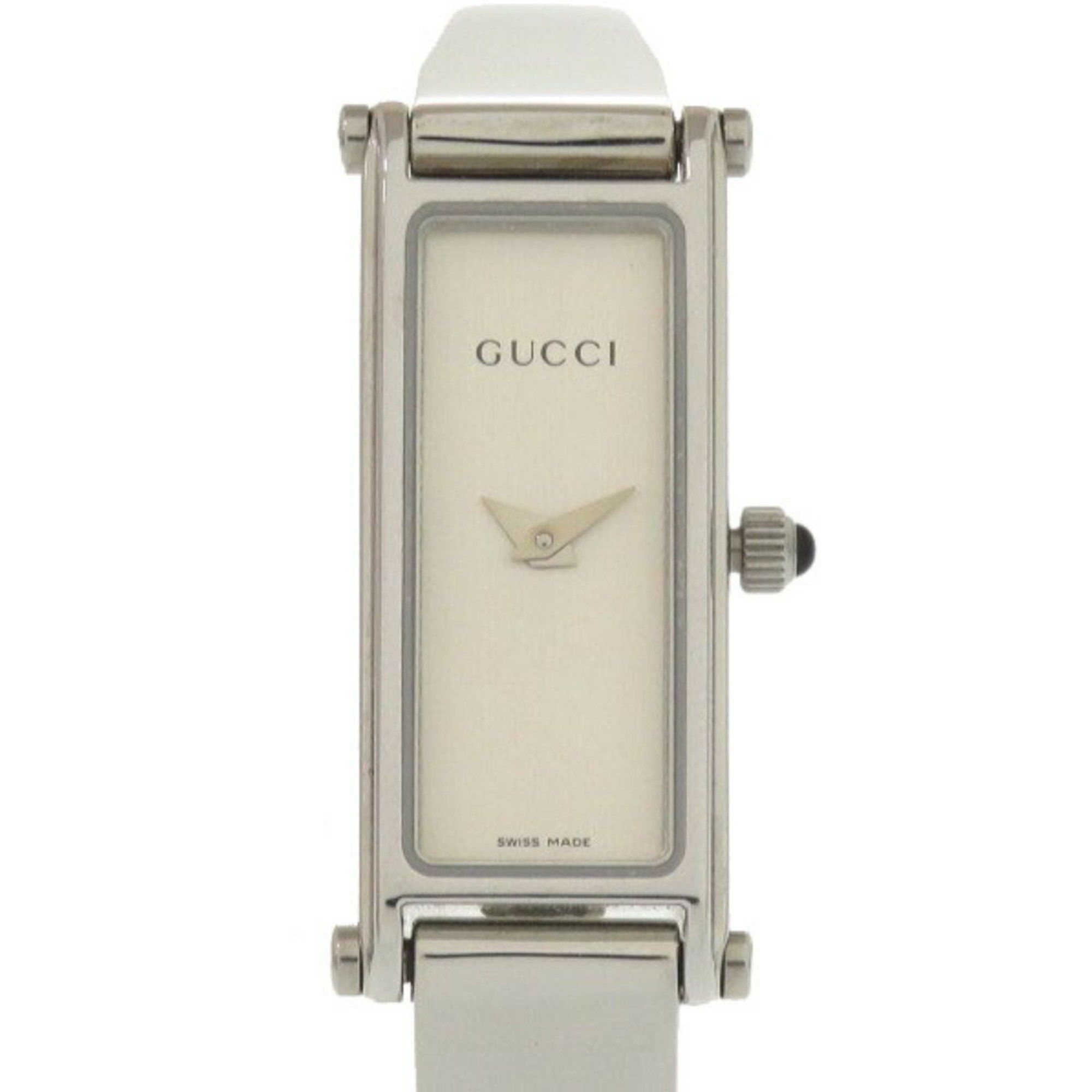 Gucci 1500L Ss Silver Quartz Watch 0034Gucci, Women's