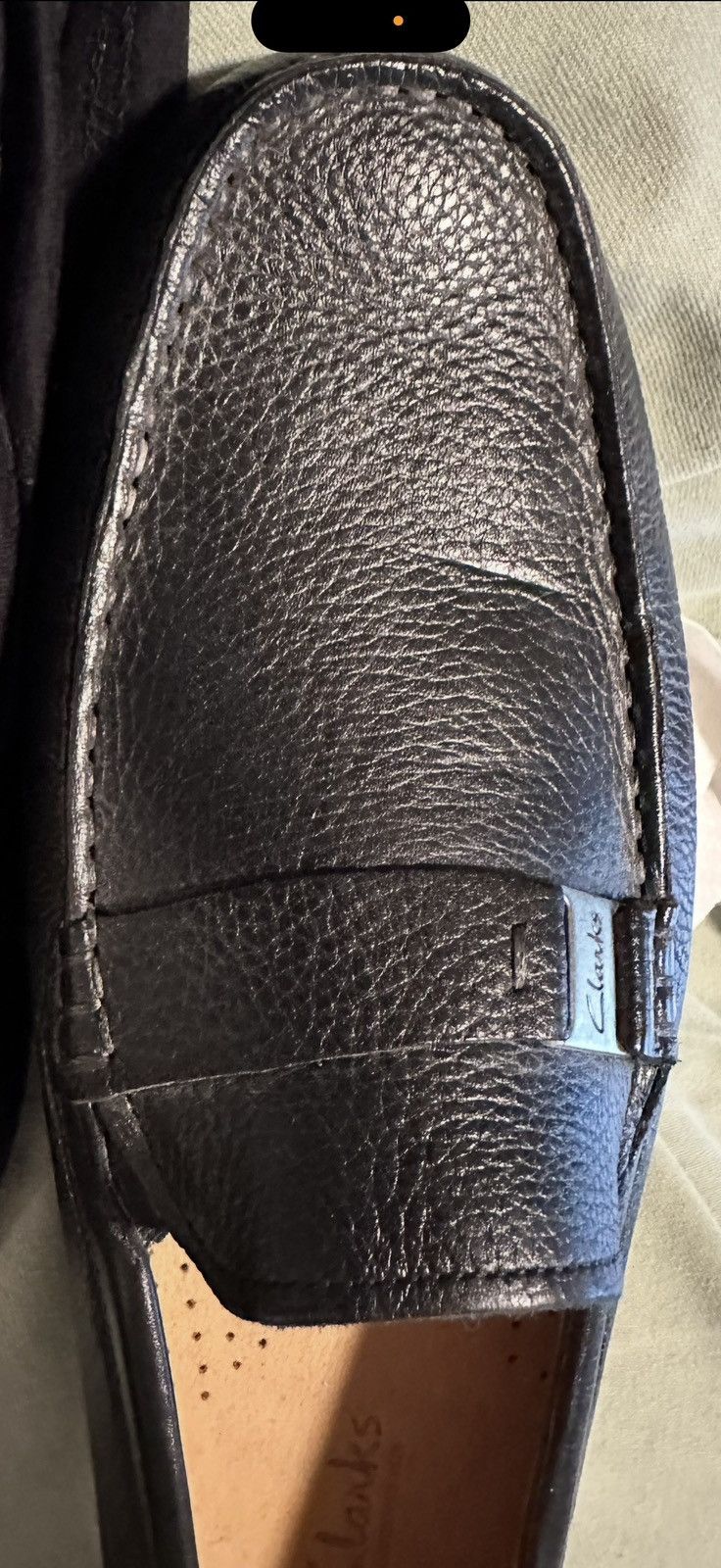Clarks Men’s Clark’s - Loafer/Driving Shoe - New - sz 12 Size US 12 / EU 45 - 7 Thumbnail