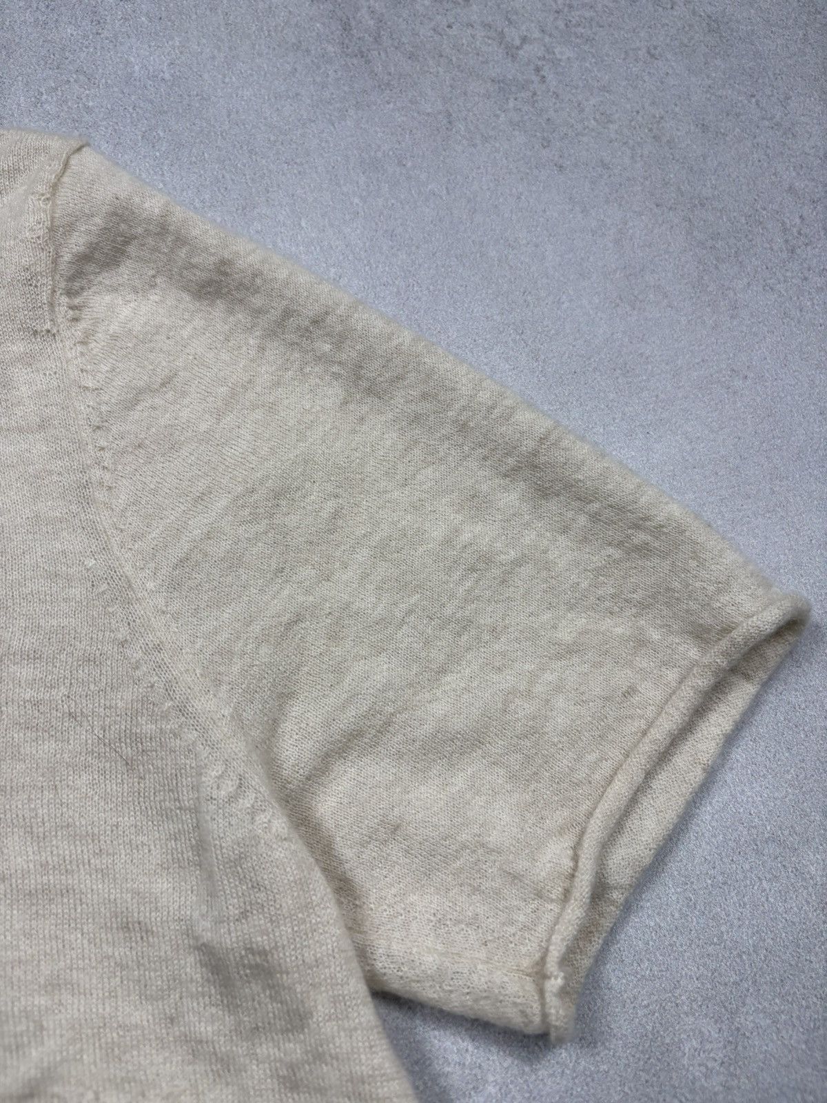 Zadig & Voltaire Zadig & Voltaire Je M’en Fous Cashmere Knit Short Sleeve Top Size M / US 6-8 / IT 42-44 - 6 Thumbnail