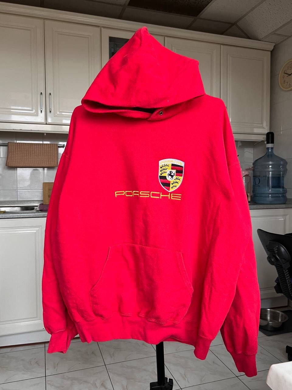 Other Porsche Vintage Big Logo Hoodie Sweatshirt Racing 2000s AUTO Size US L / EU 52-54 / 3 - 1 Thumbnail