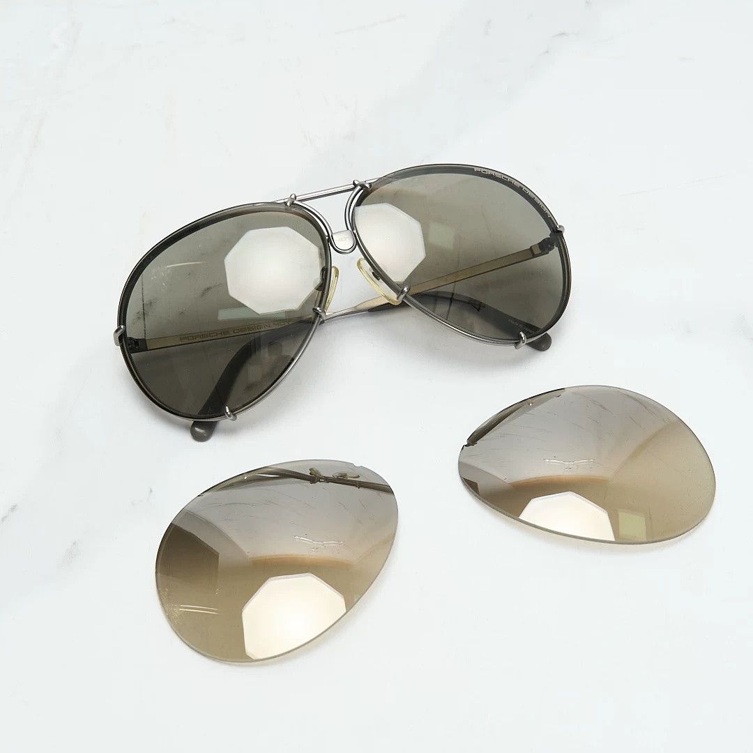 Porsche Design PORSCHE DESIGN Men's Titanium Sunglasses Size ONE SIZE - 8 Thumbnail