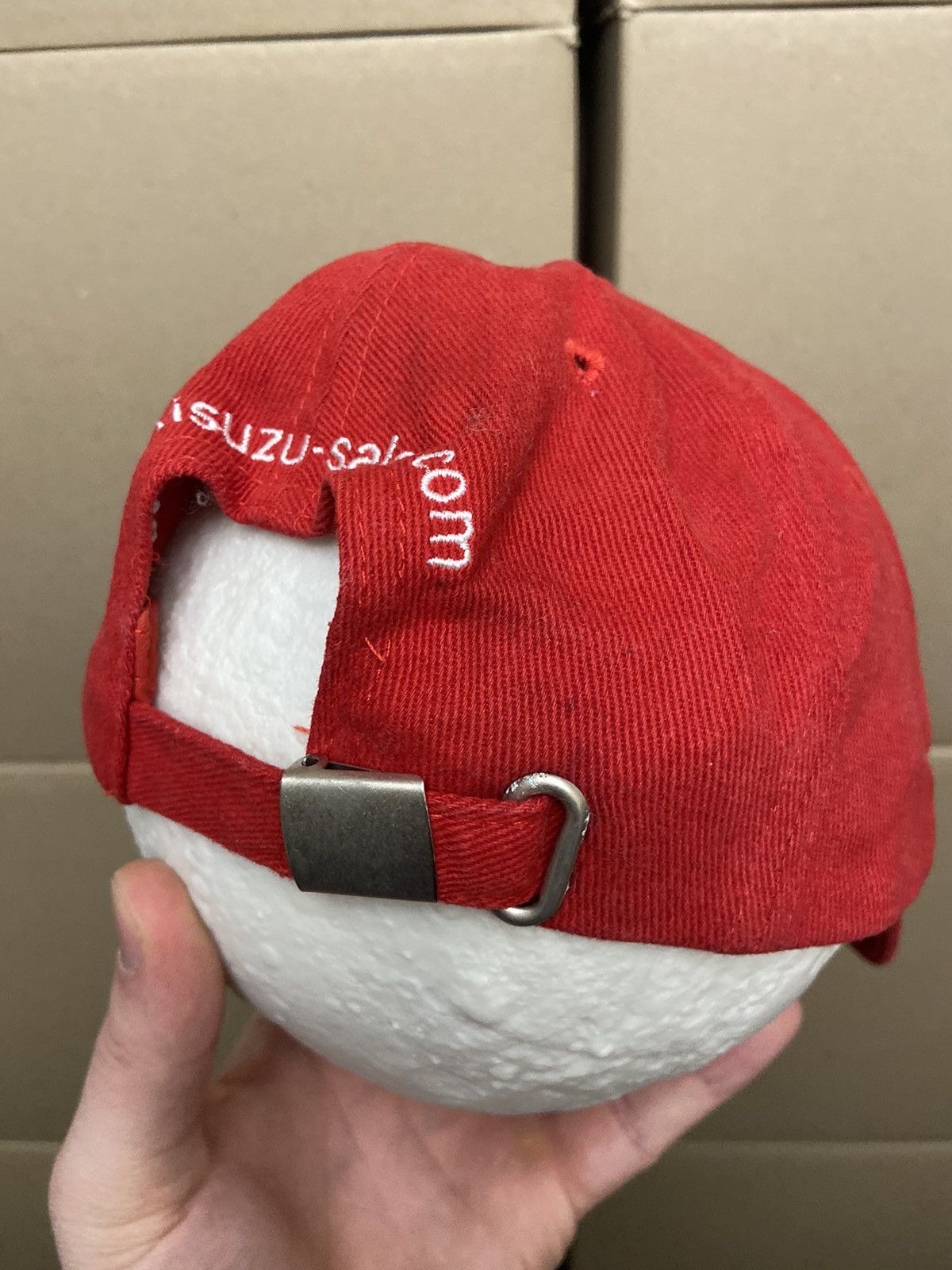 Japanese Brand × Vintage VINTAGE ISUZU RACING CAP HAT Y2K MOTO FORMULA UNO SKATE F1 Size ONE SIZE - 12 Thumbnail
