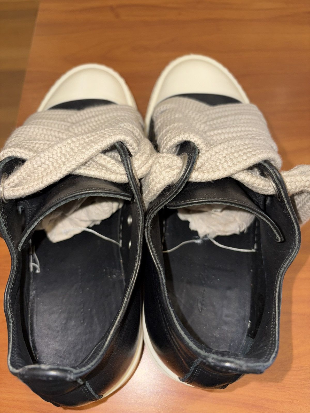 Rick Owens Rick Owens Jumbo Lace Lowtop Sneakers Size US 6 / EU 39 - 4 Thumbnail