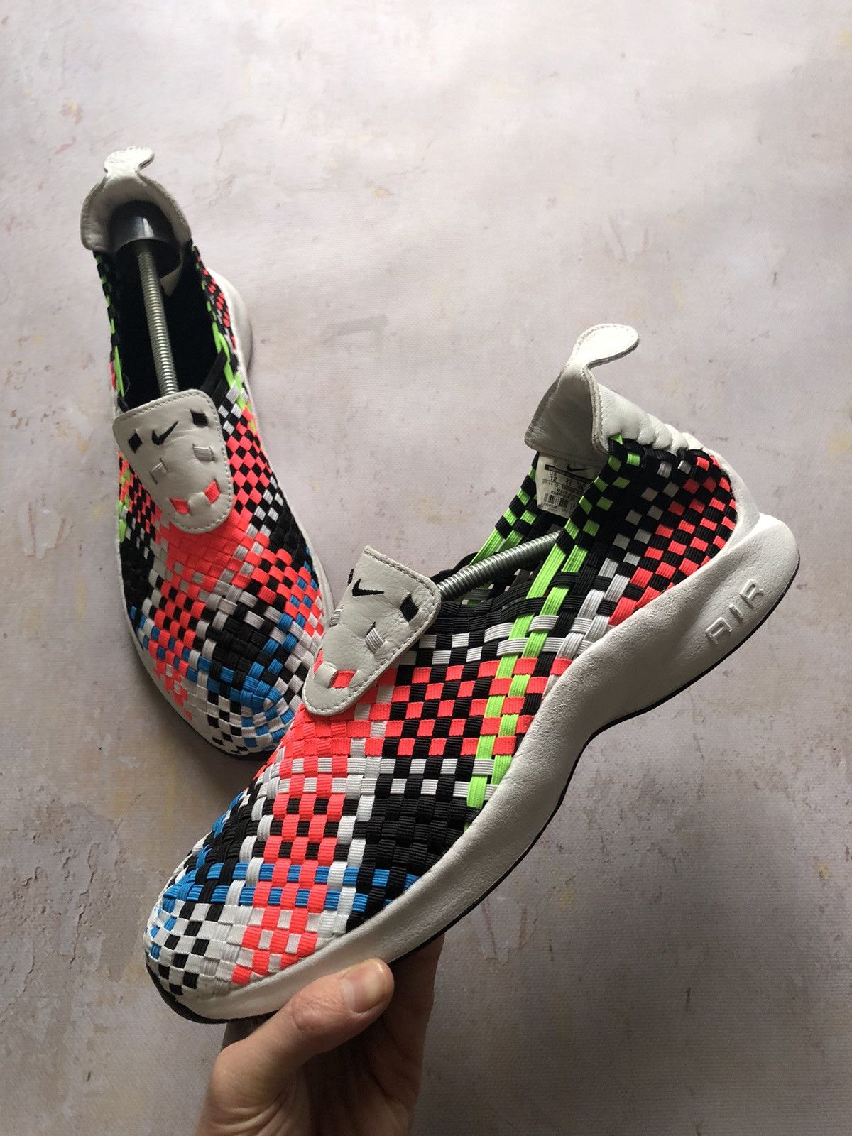 Nike Very rare Nike Air Woven Rainbow Multicolor sneakers Size US 12 / EU 45 - 1 Thumbnail