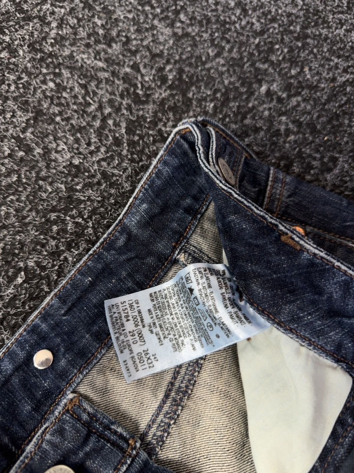 Levi's Vintage 00s Avant Grade Levi’s Retro Western Y2K denim pants Size 29" - 6 Thumbnail