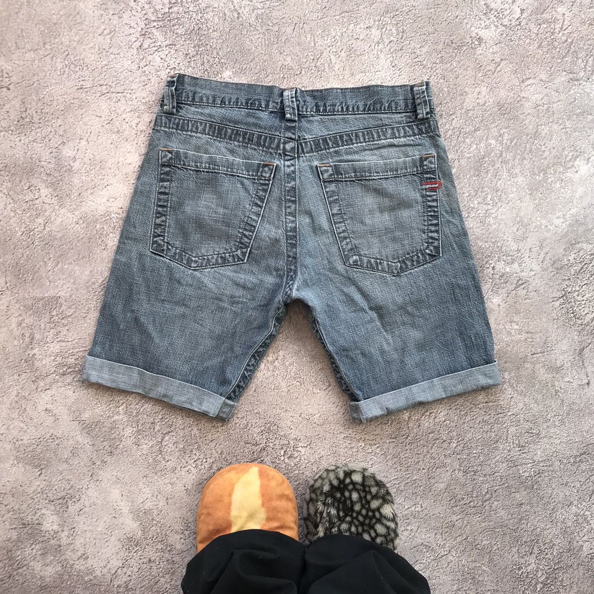 Vintage Vintage Diesel Distressed Denim Shorts Y2K Streetwear 30 Size US 30 / EU 46 - 5 Thumbnail