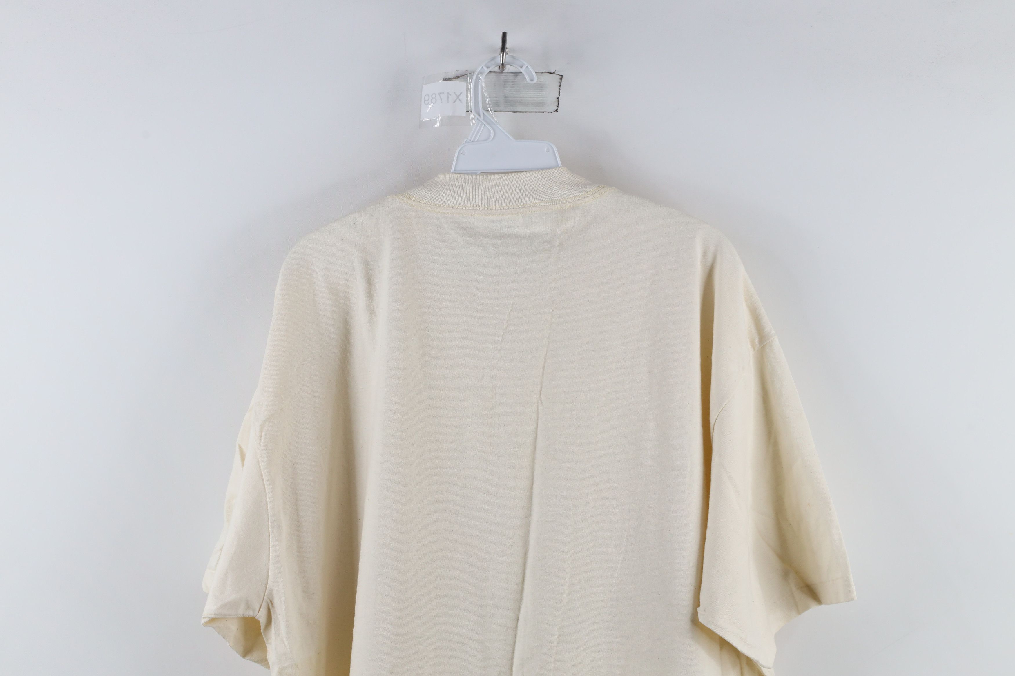 Vintage Vintage 90s Streetwear Field of Dreams Flower T-Shirt Beige Size XL / US 12-14 / IT 48-50 - 12 Thumbnail