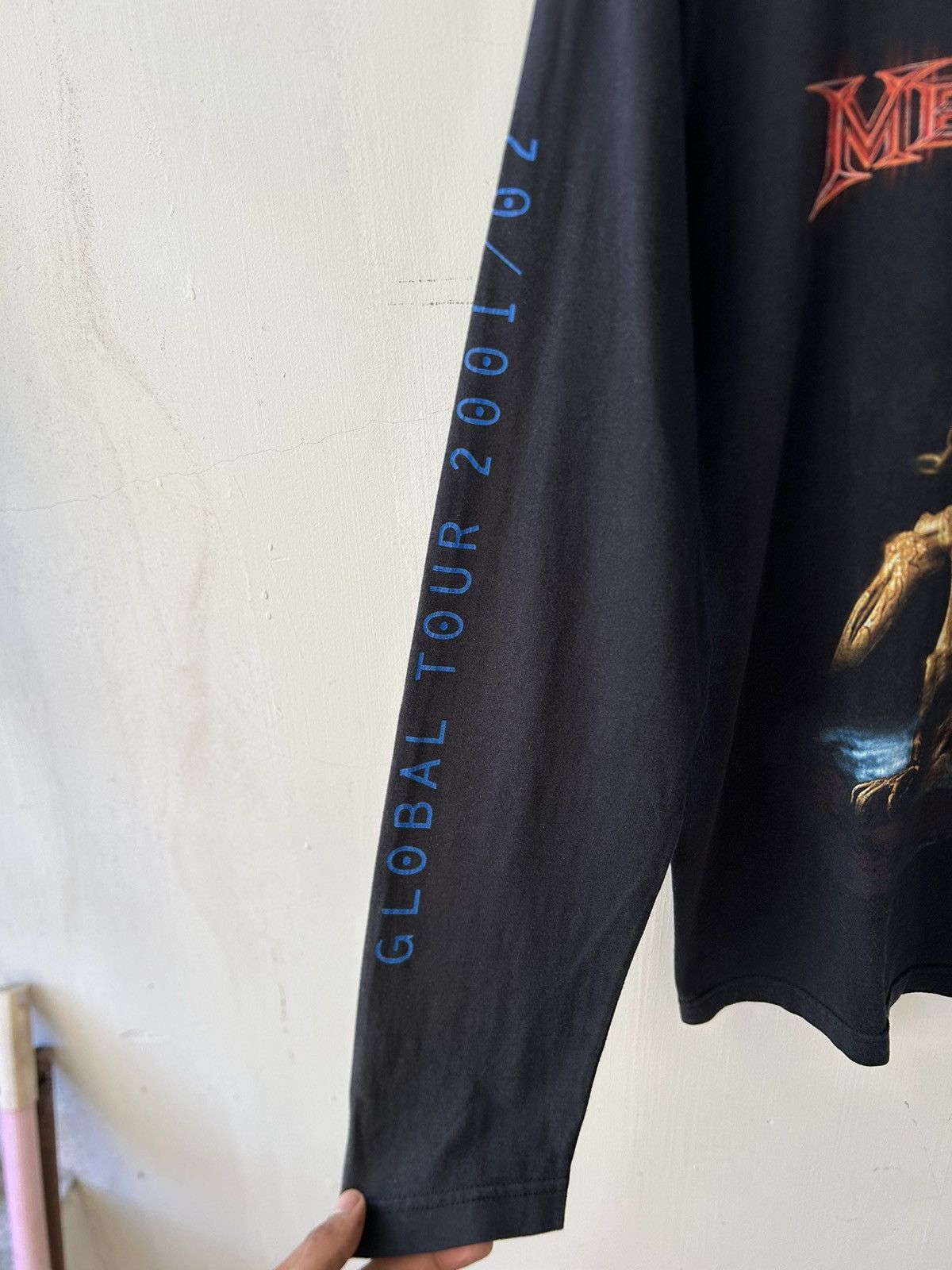 Band Tees Vintage Megadeth Global Tour 2001/02 Tee Size US L / EU 52-54 / 3 - 4 Thumbnail