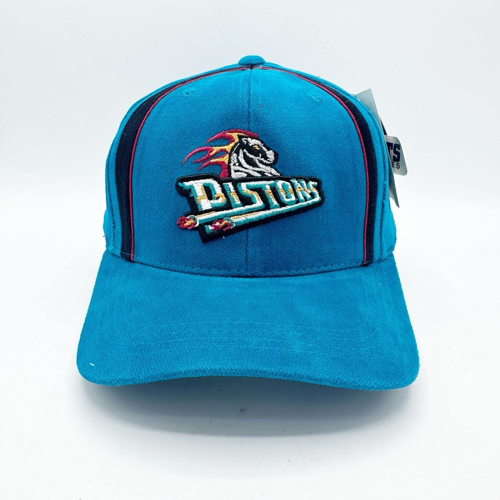 Sports Specialties Vintage NOS Detroit Pistons Sports Specialties Strapback Hat Size ONE SIZE - 2 Thumbnail