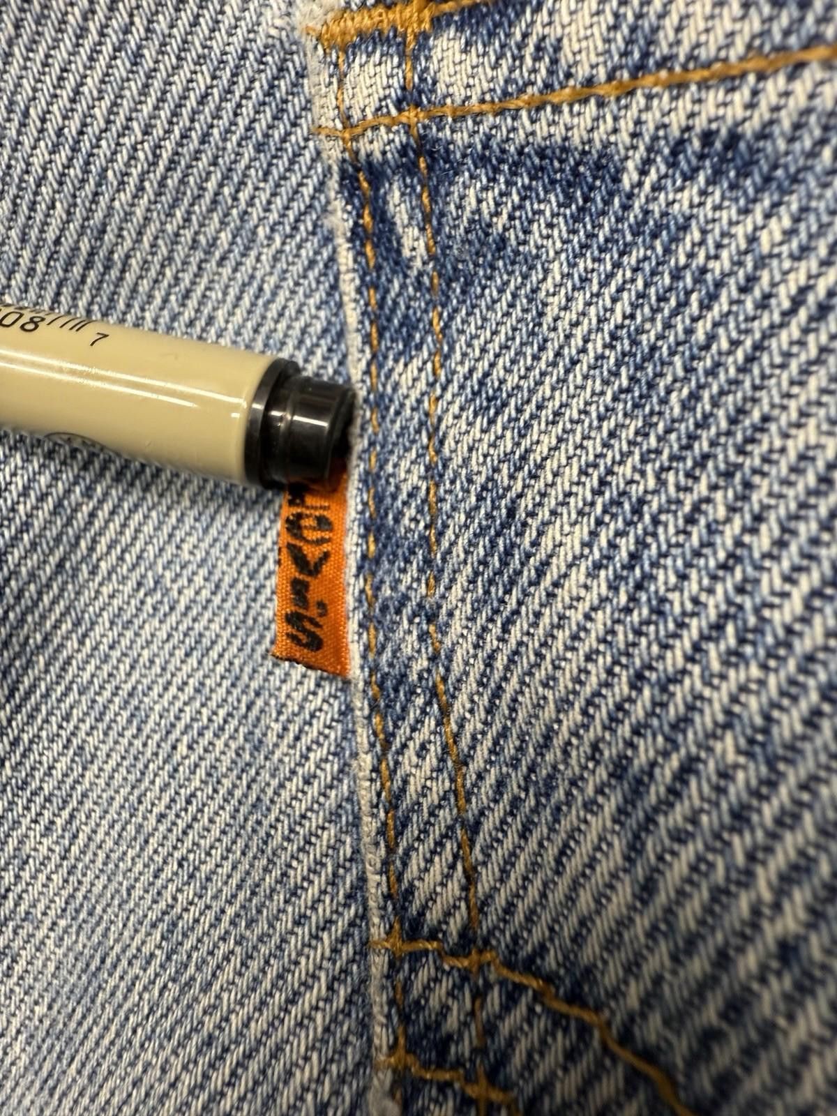 Levi's Vintage 90s Levi’s Orange Tab 505 Straight USA 36x30 Size US 36 / EU 52 - 4 Thumbnail