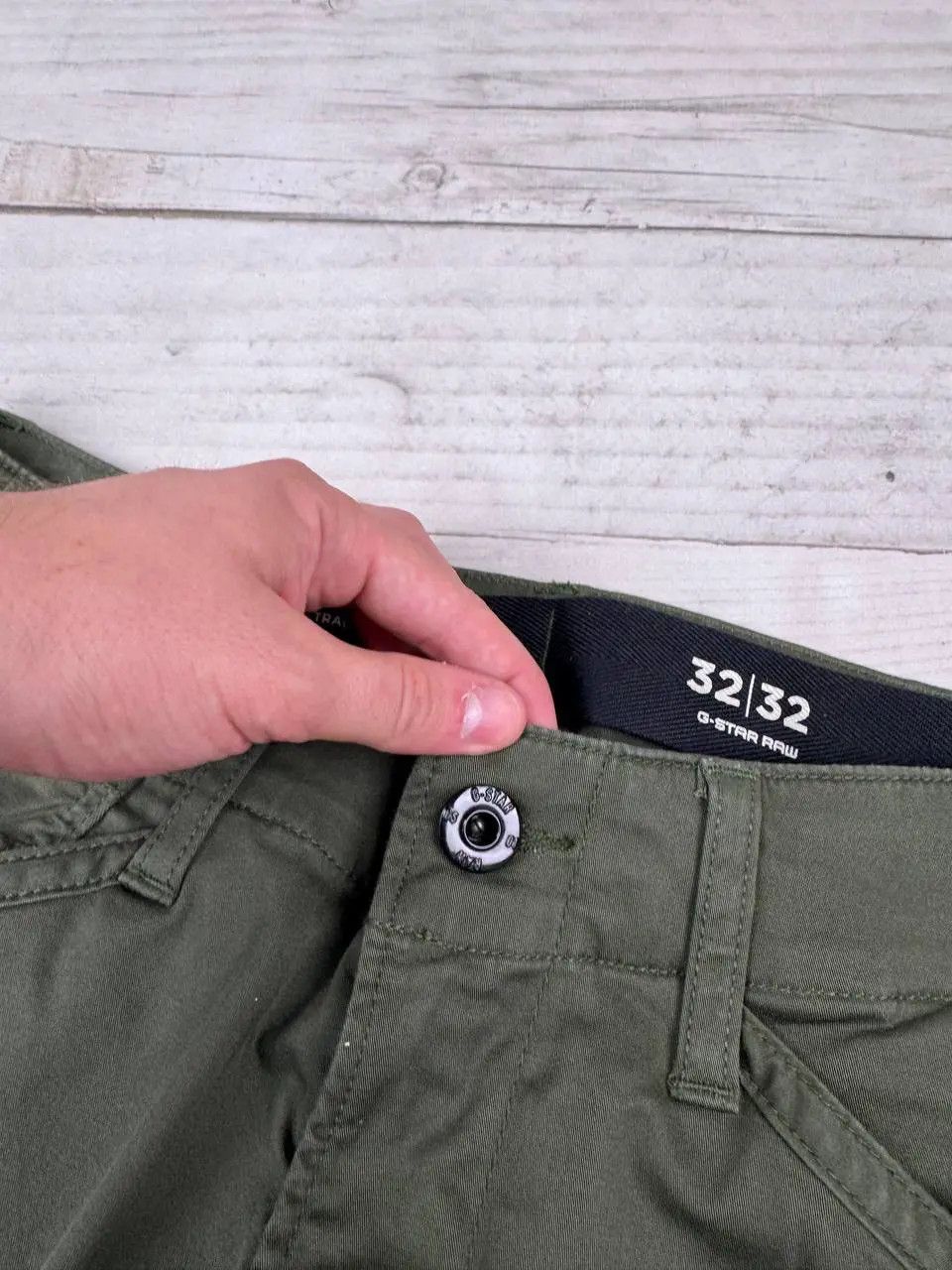 G-Star Vintage G-Star Cargo Zip 3D Straight Pants Size US 32 / EU 48 - 4 Thumbnail