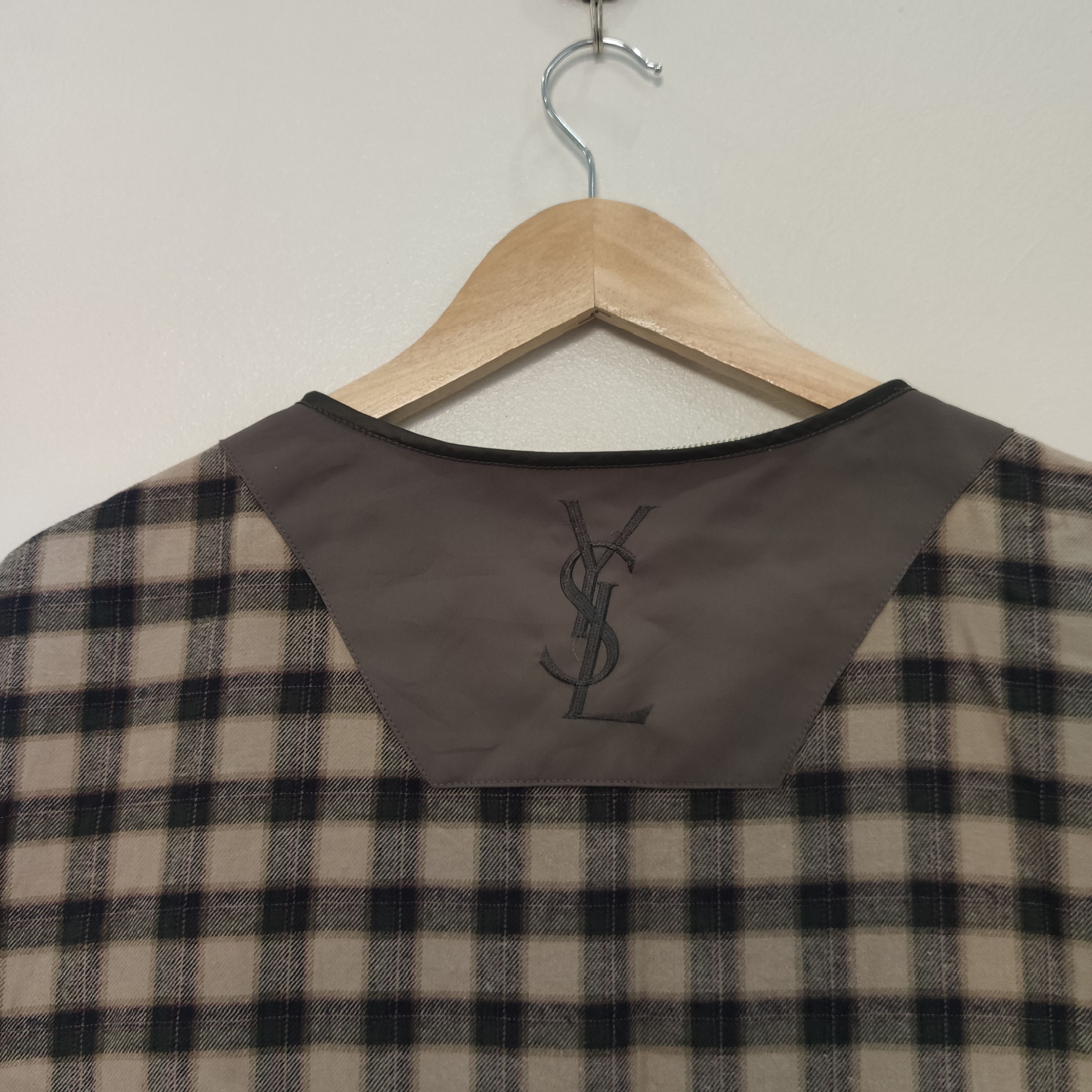 Vintage × Yves Saint Laurent Rare Vintage Yves Saint Laurent Vest jacket Size US XL / EU 56 / 4 - 2 Thumbnail