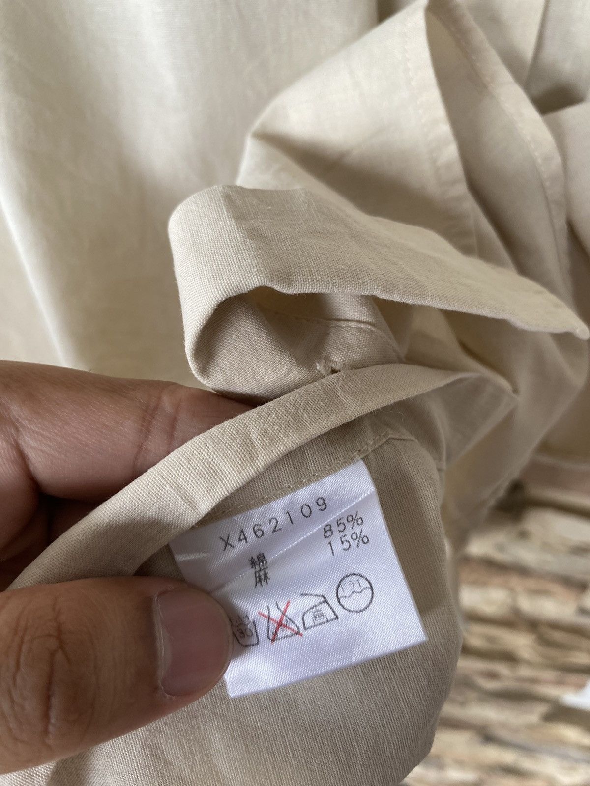 Yohji Yamamoto Vintage A.A.R By Yohji Yamamoto Short Sleeve Button Up Shirt Size US L / EU 52-54 / 3 - 11 Thumbnail