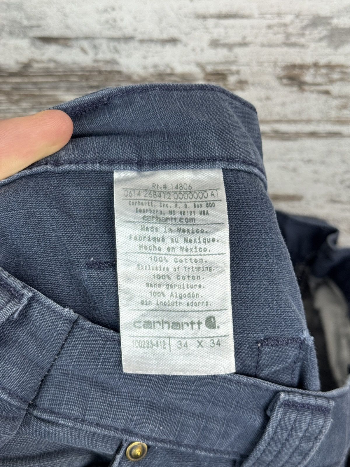 Carhartt Distressed Vintage Carhartt Workwear Double Knee Cargo pants Size US 34 / EU 50 - 24 Thumbnail
