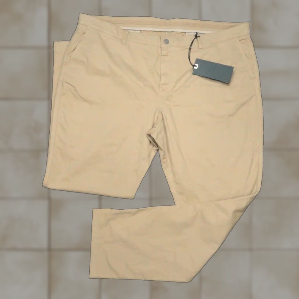Vintage Spoke Pants Men 46x34 Khaki Tan Build B Chino Trousers Flat Front NWT Size US 30 / EU 46 - 1 Thumbnail
