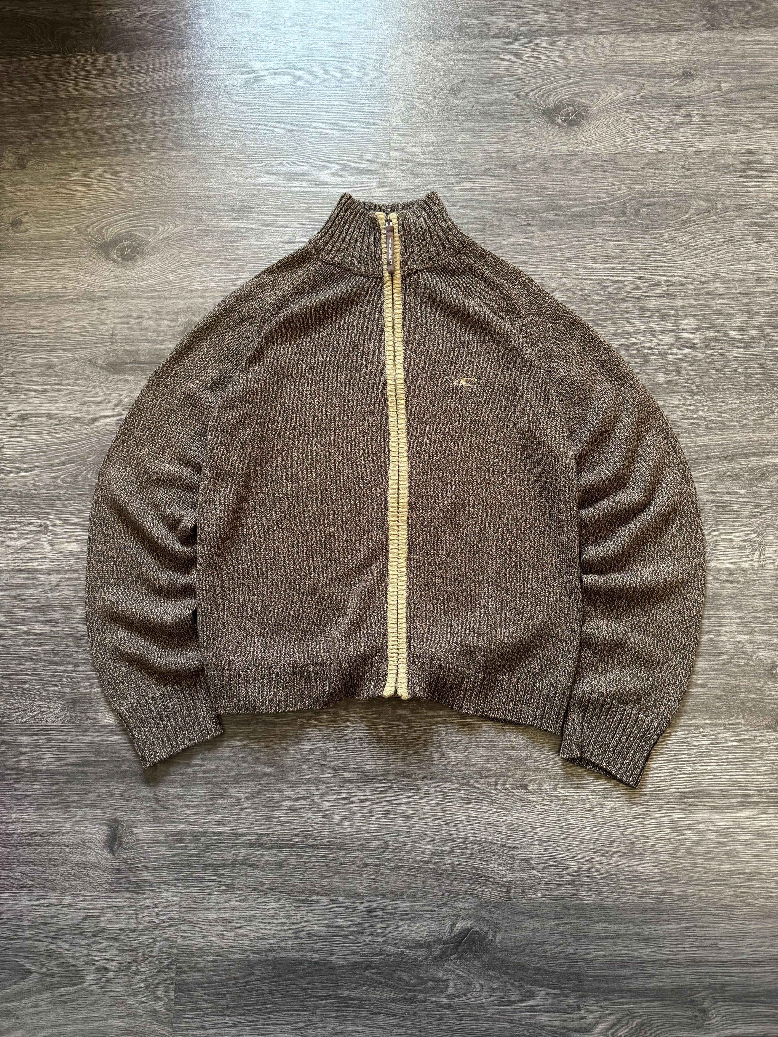 O'Neill Oneill Vintage zip brown sweater Size US M / EU 48-50 / 2 - 2 Thumbnail
