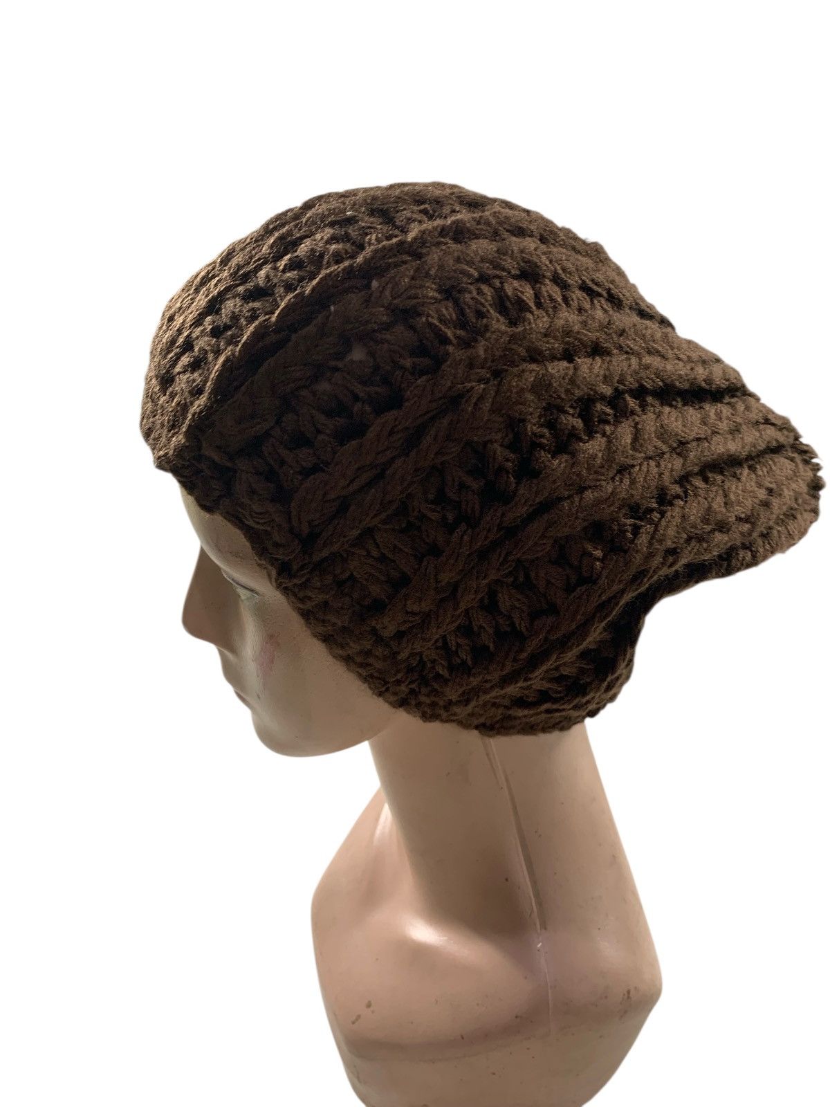 Kapital Japanese style crochet knitted beanie hats Size ONE SIZE - 4 Thumbnail