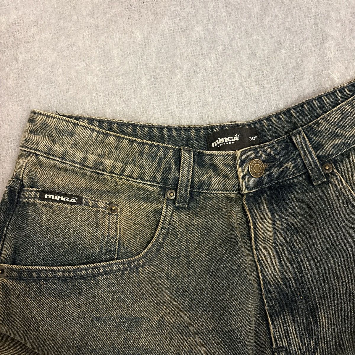 Minga London Size 30 Minga London Jorts Size 30" / US 8 / IT 44 - 3 Thumbnail