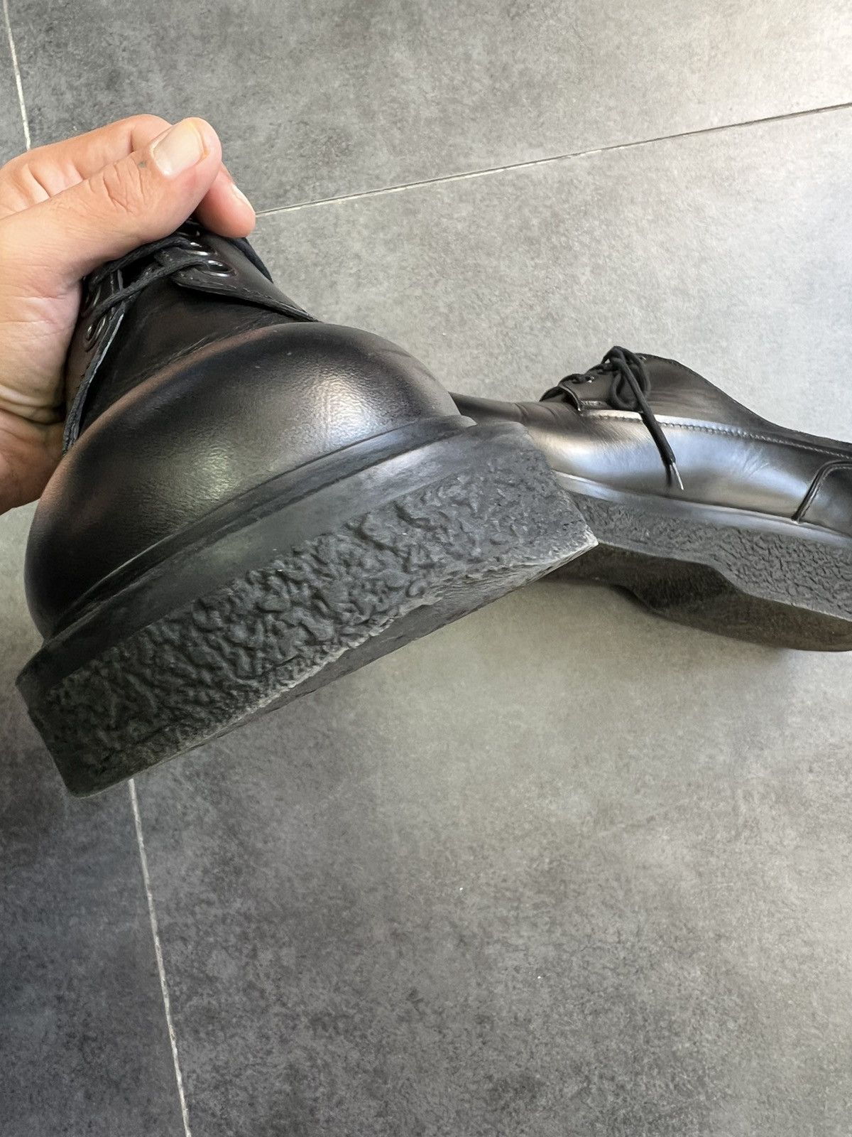 Lanvin Balenciaga steroid type Lanvin Round Toe Derby 43 Size US 10 / EU 43 - 9 Thumbnail