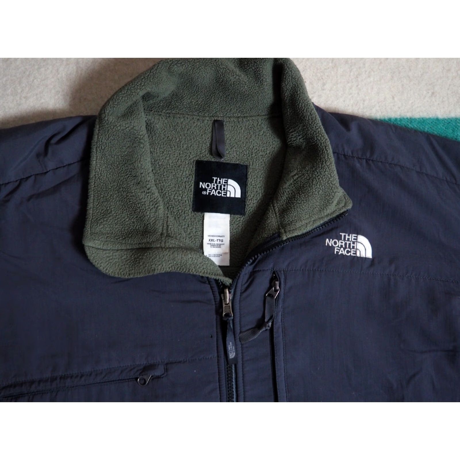 The North Face VTG The North Face TNF Denali Sage Gray Fleece Outdoor Jacket Mens 2XL Size US XXL / EU 58 / 5 - 3 Thumbnail