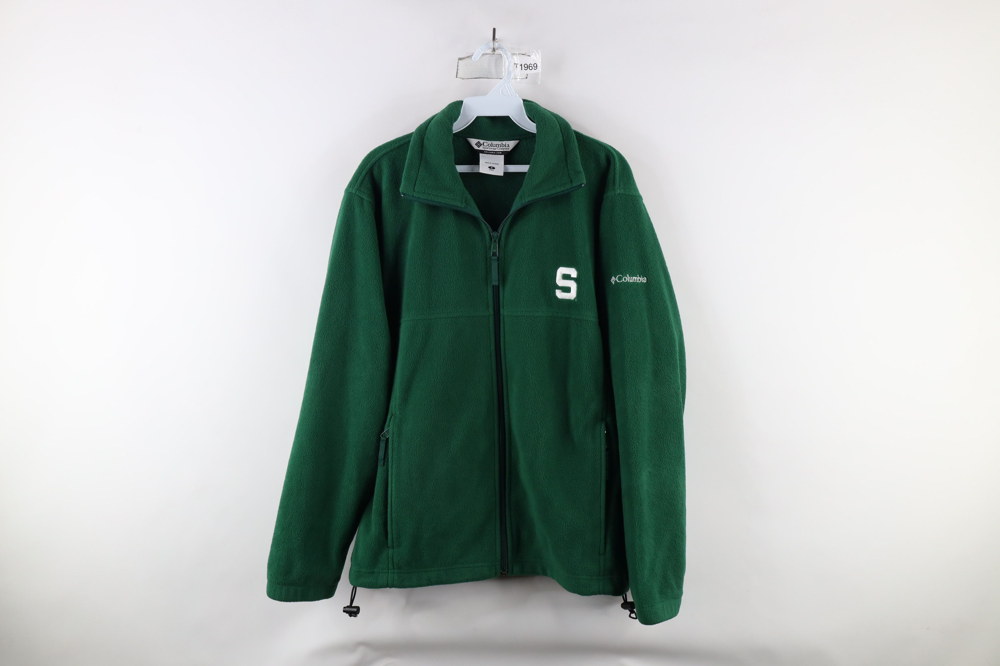Columbia × Vintage Vintage Columbia Out Michigan State University Fleece Jacket Size US S / EU 44-46 / 1 - 1 Thumbnail
