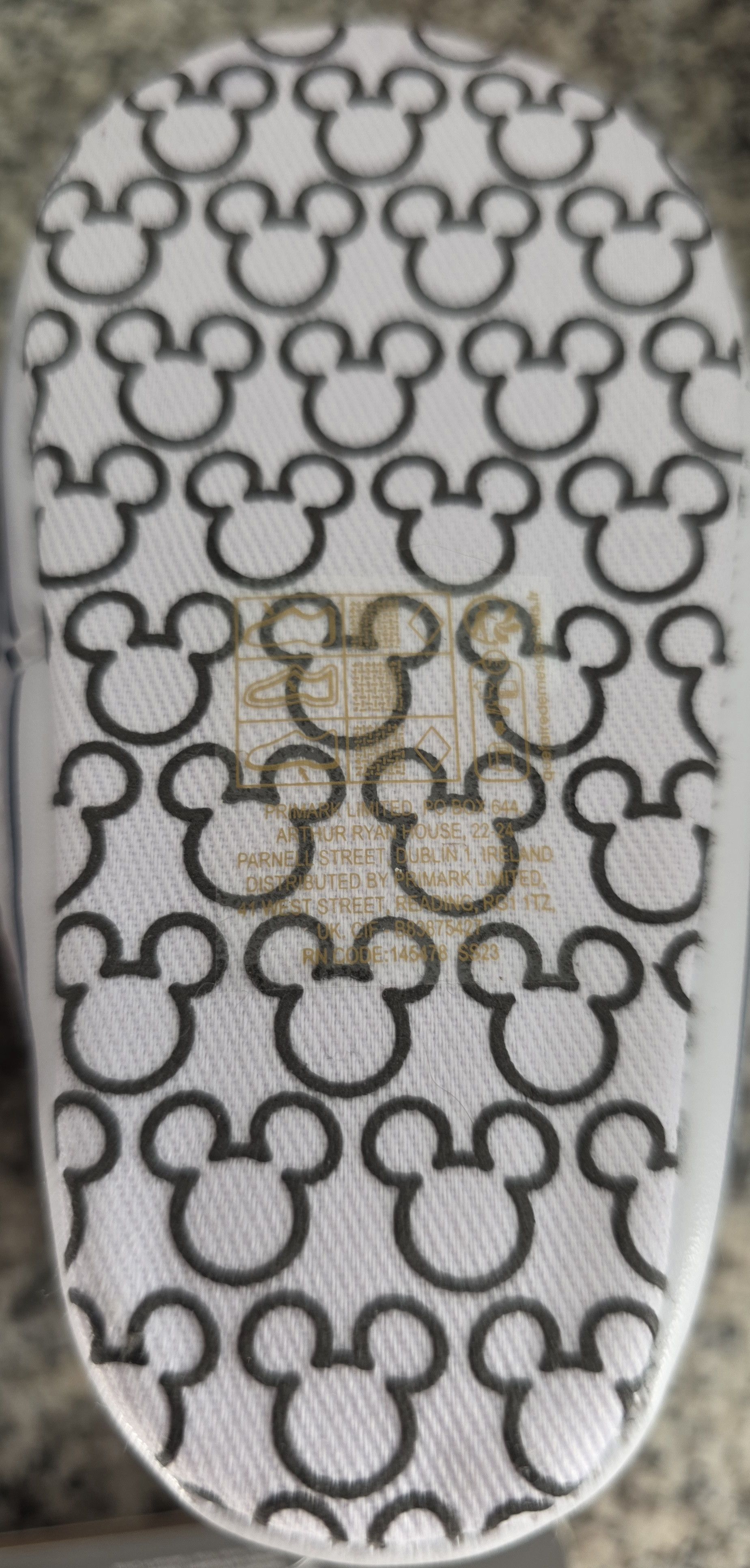 Disney NWT Primark Disney Baby Mickey Mouse Shoes 9-12 Months Size US 5 / EU 37 - 3 Thumbnail