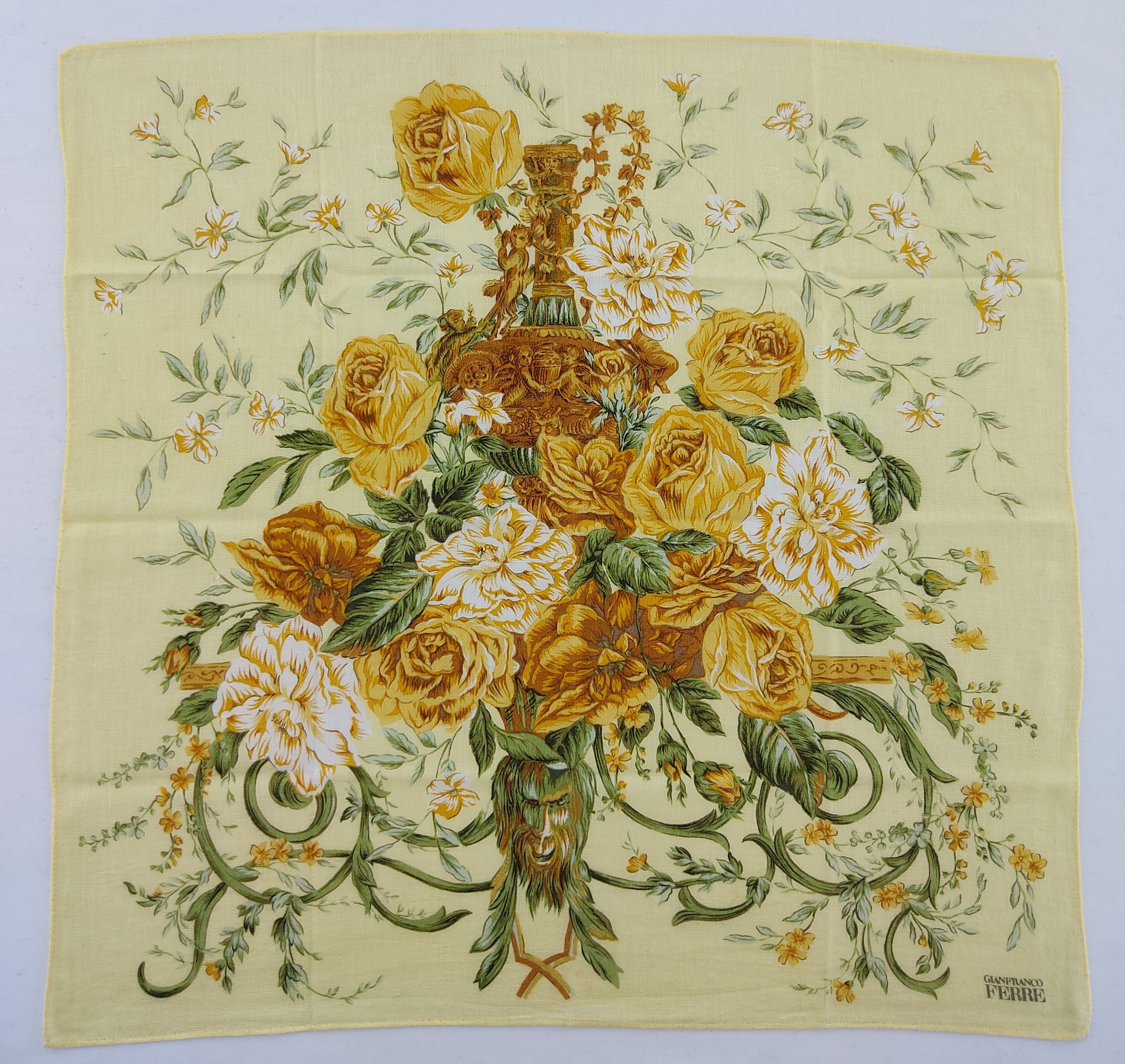 Designer × Gianfranco Ferre × Vintage Gianfranco Ferre Handkerchief / Neckwear / Bandana Size ONE SIZE - 3 Thumbnail