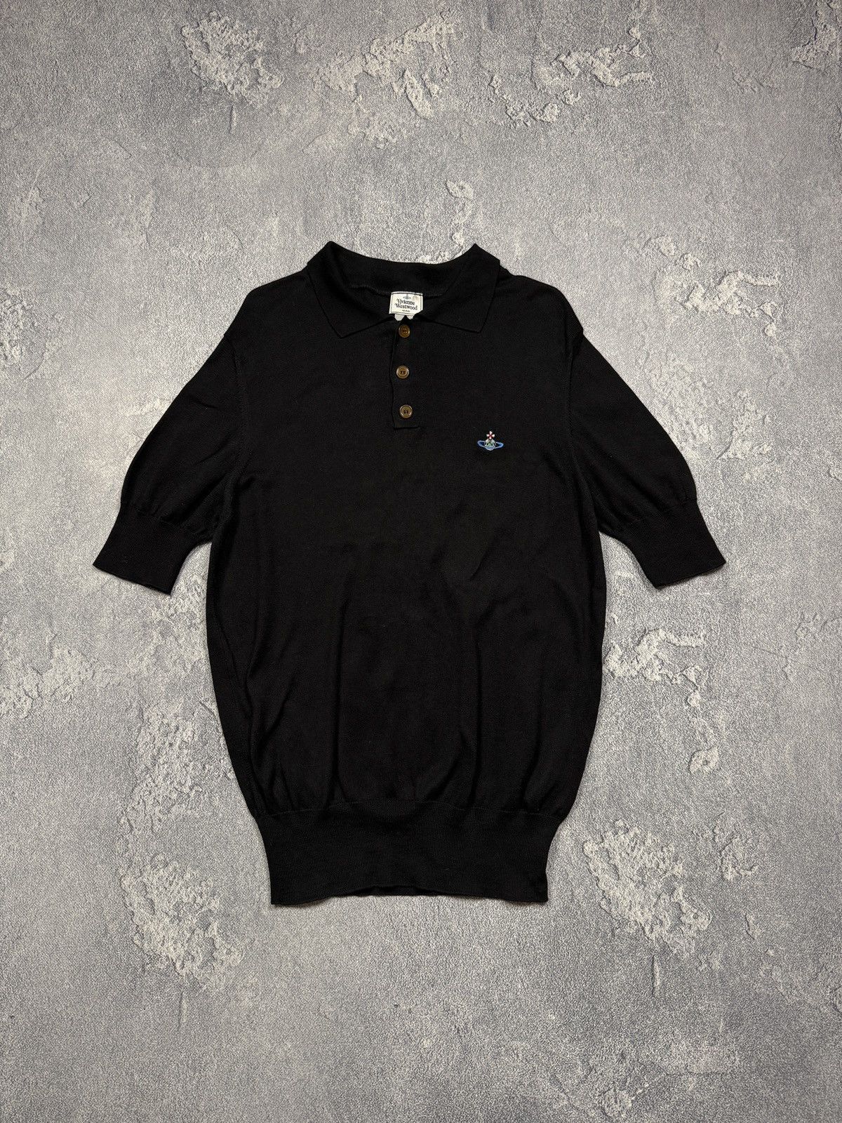 Vivienne Westwood Vivienne Westwood Polo Knit Tee Luxury Size US L / EU 52-54 / 3 - 1 Thumbnail