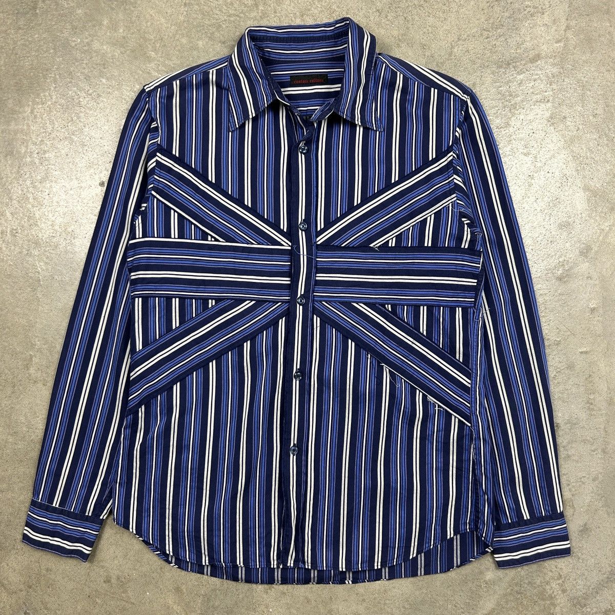 Japanese Brand Custom Culture Staggered Shirt Size US M / EU 48-50 / 2 - 4 Thumbnail